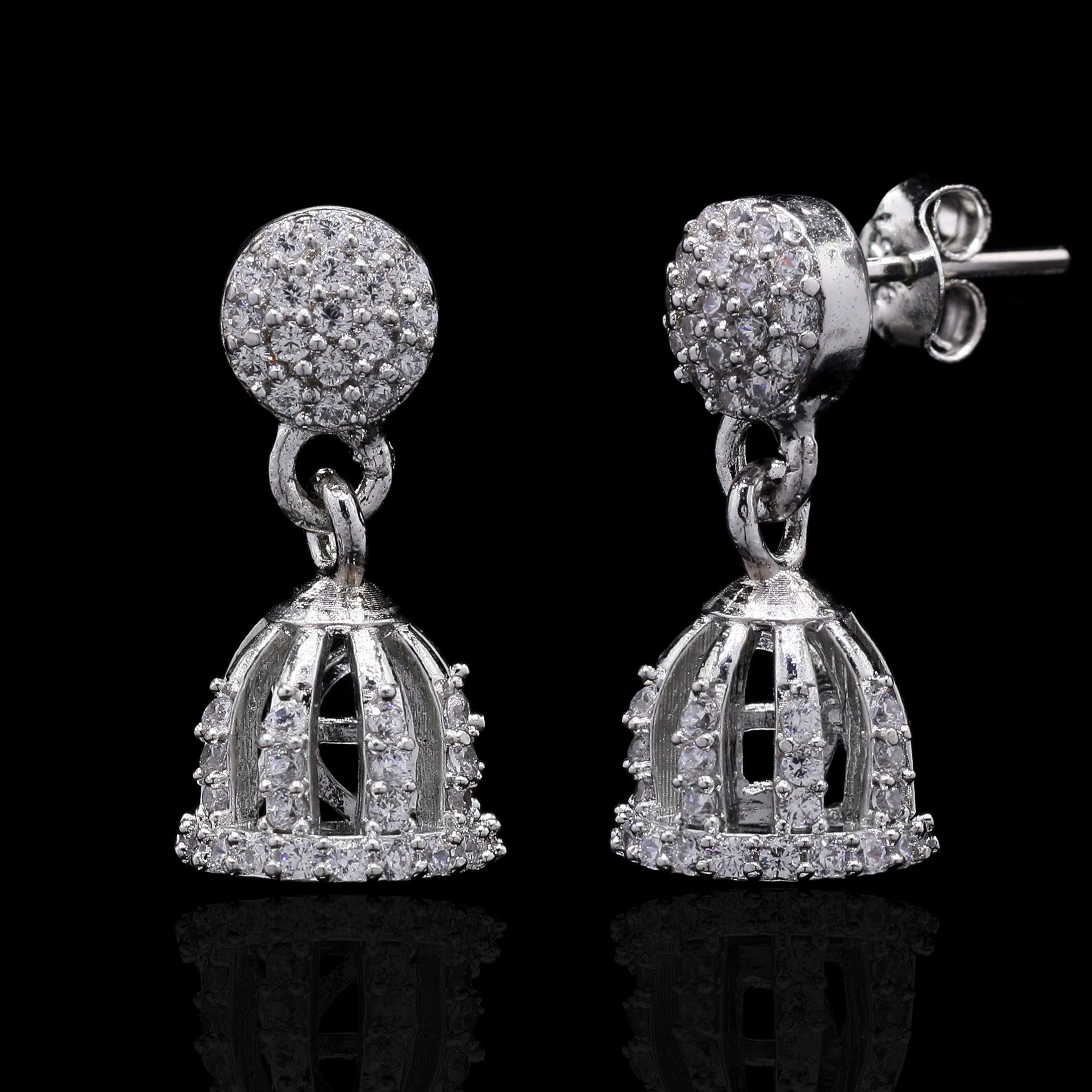 Chand Silver Jhumki