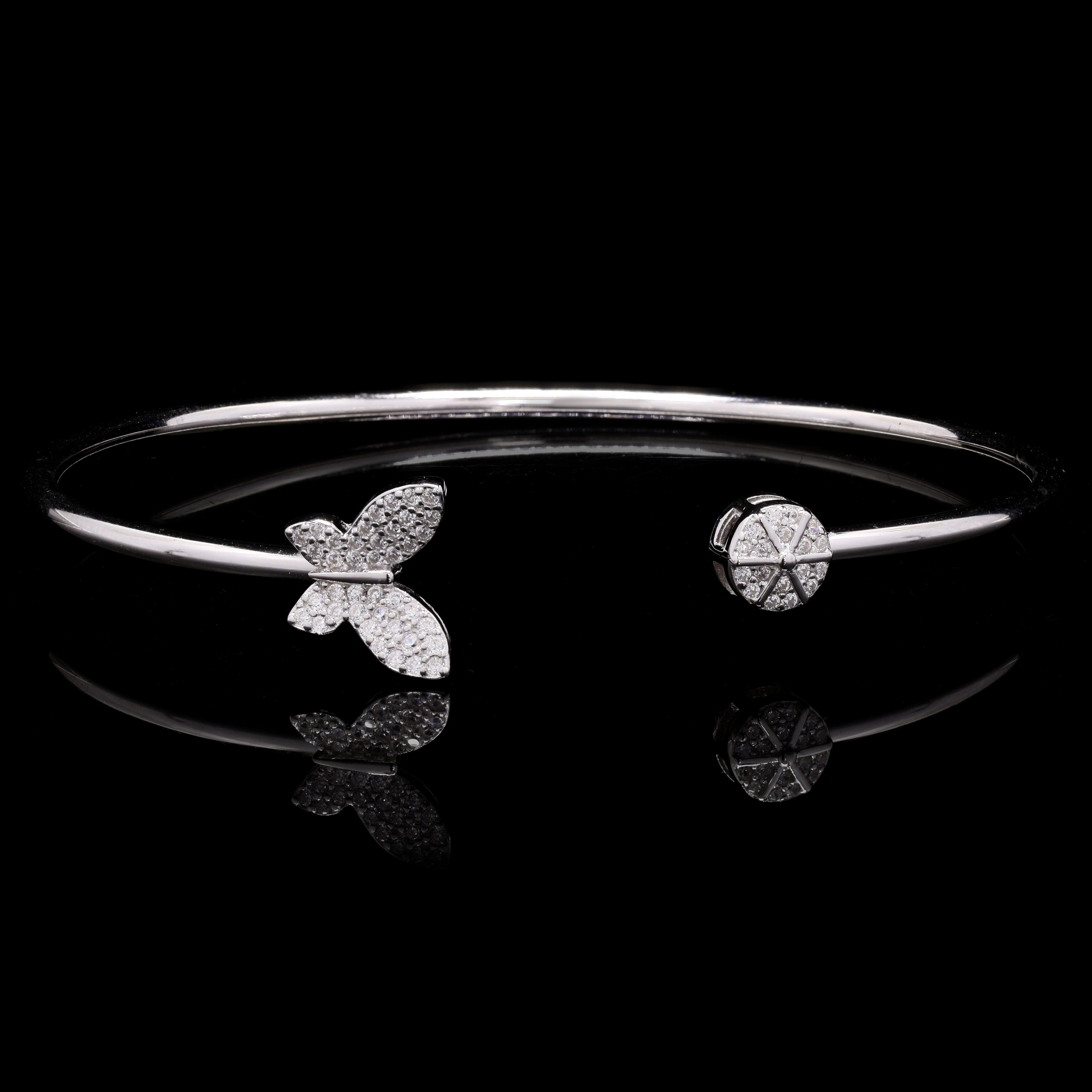 Twinkle & Fly Silver Bracelet