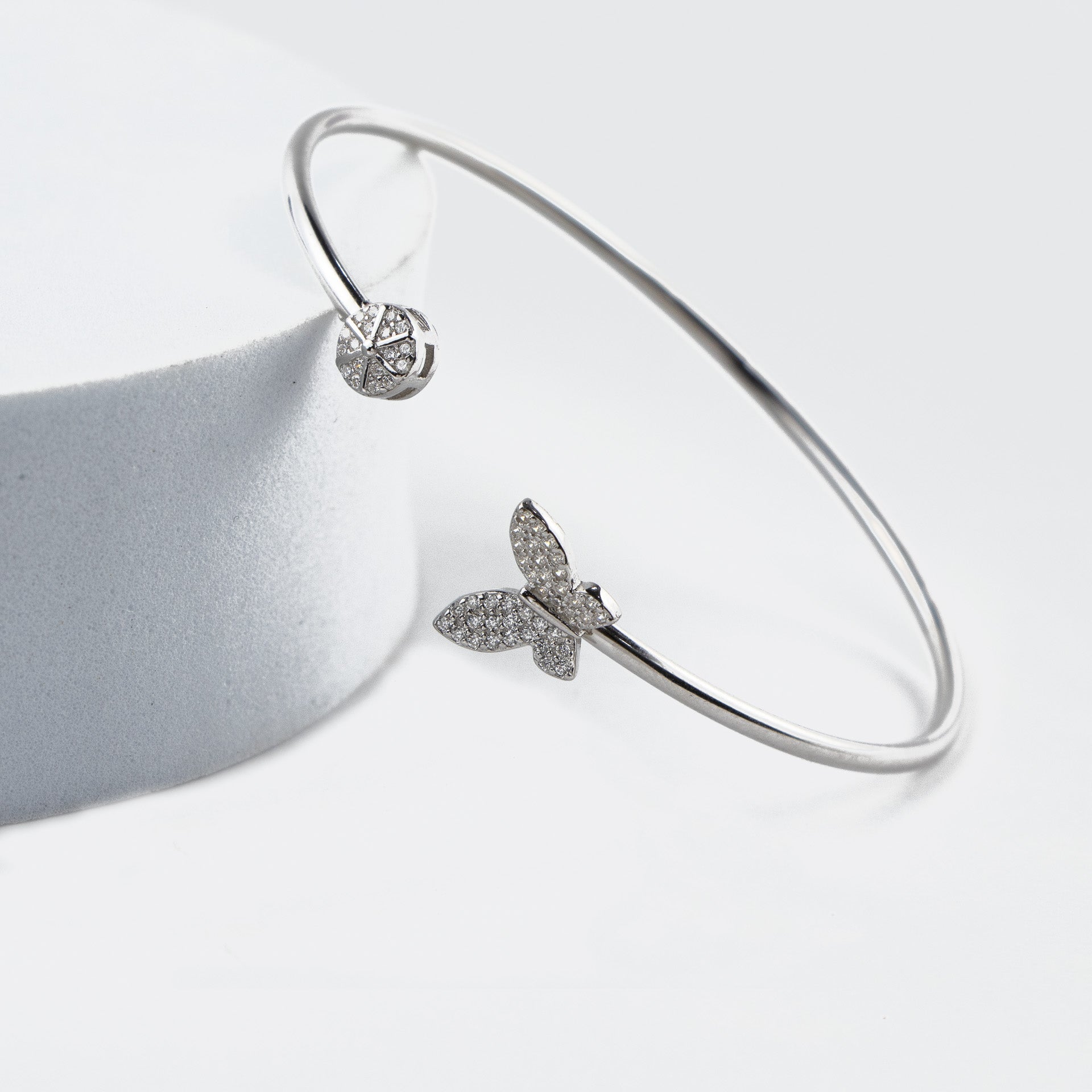 Twinkle & Fly Silver Bracelet