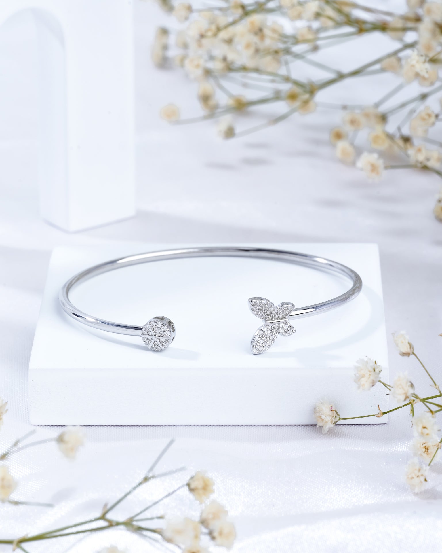 Twinkle & Fly Silver Bracelet