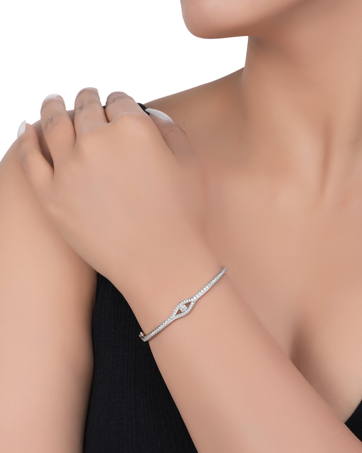 Evil-Eye Silver Bracelet