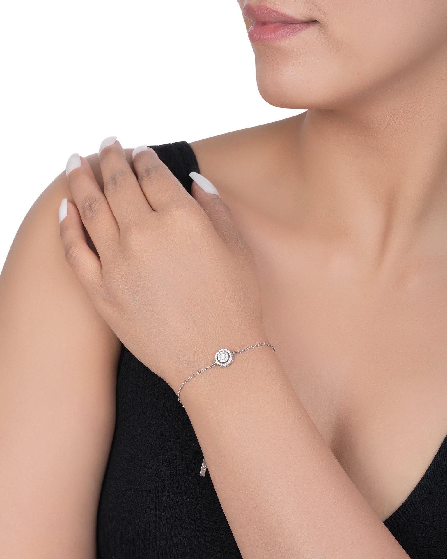 Silver Orb Bracelet