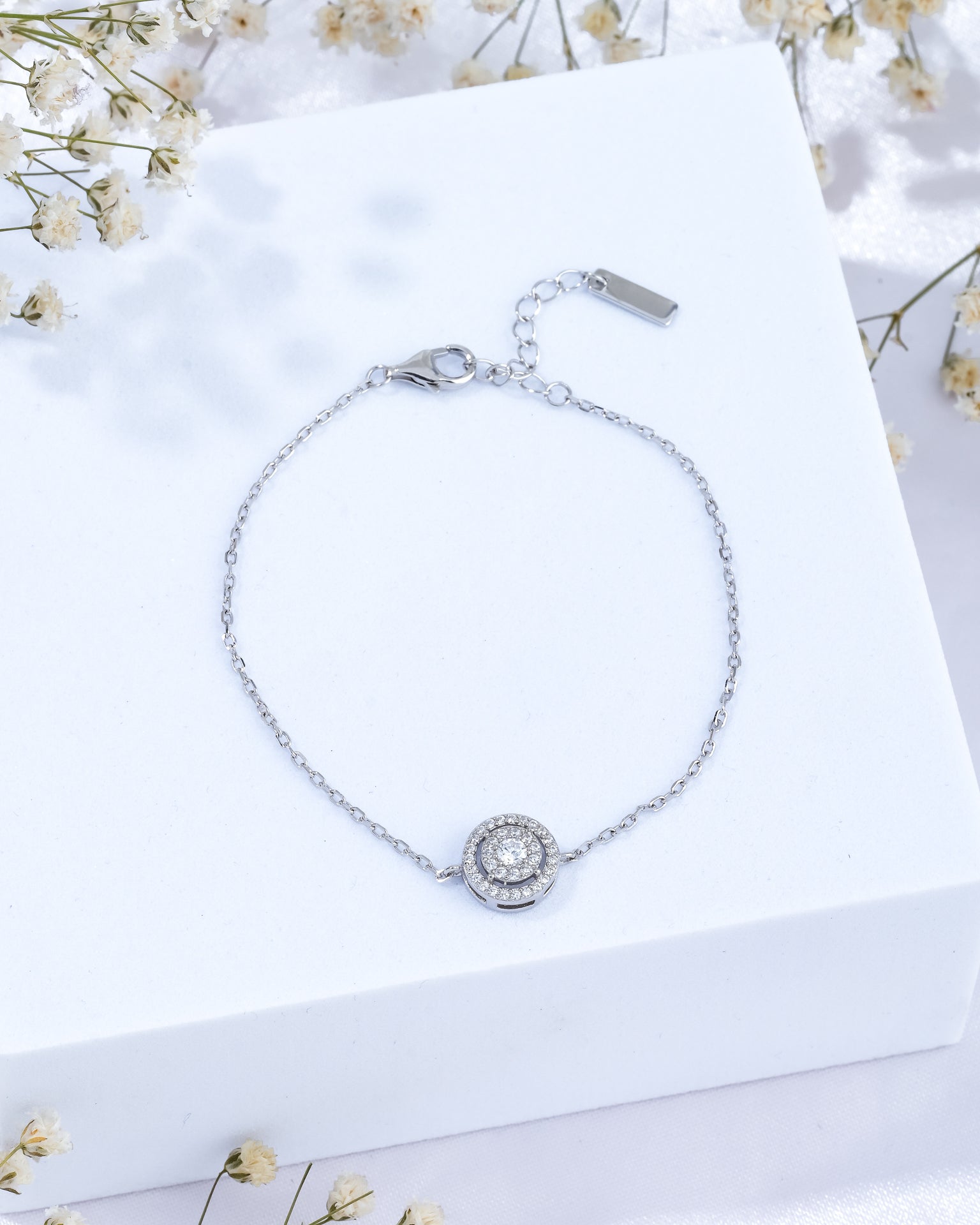 Silver Orb Bracelet