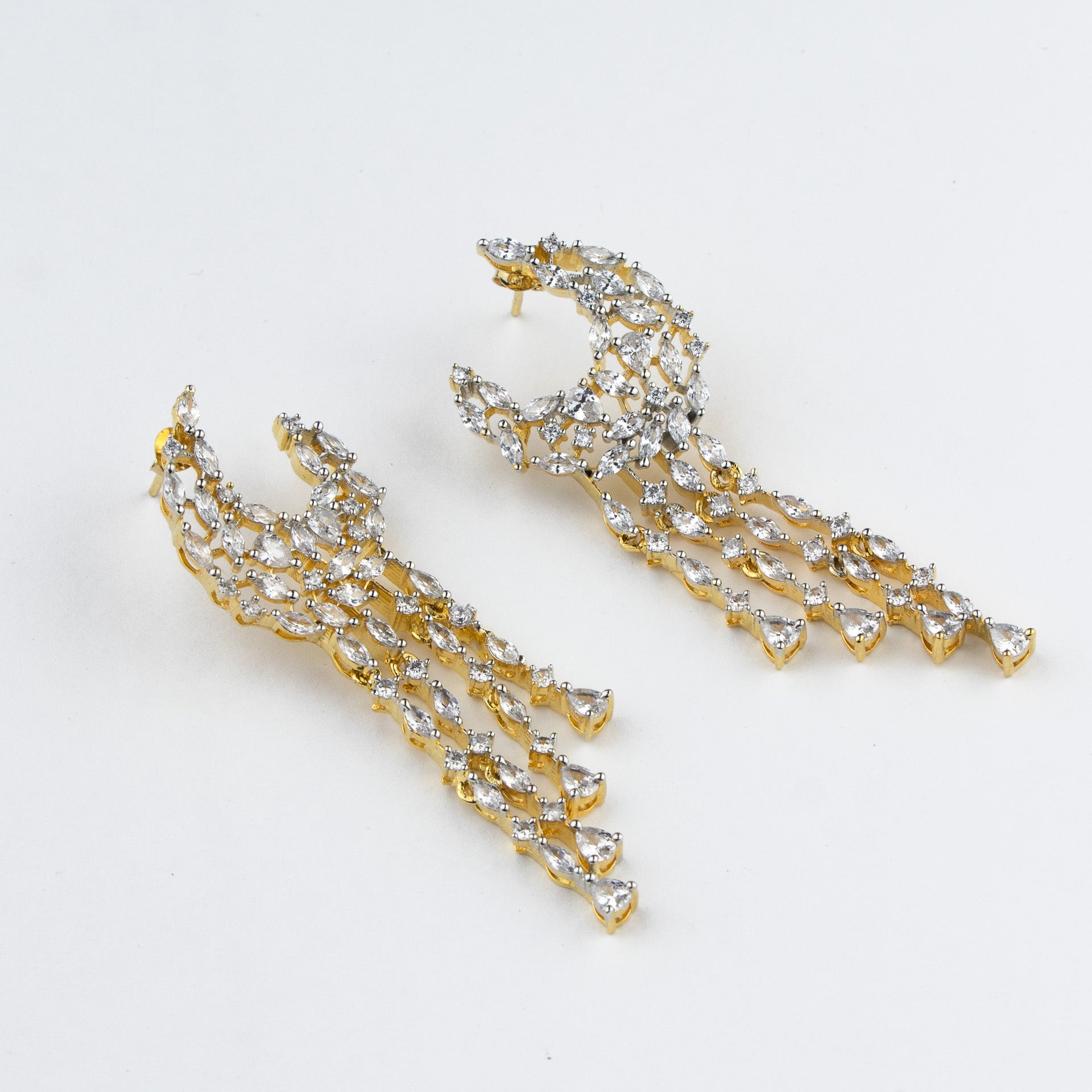 Lunar Luxe Silver Earrings