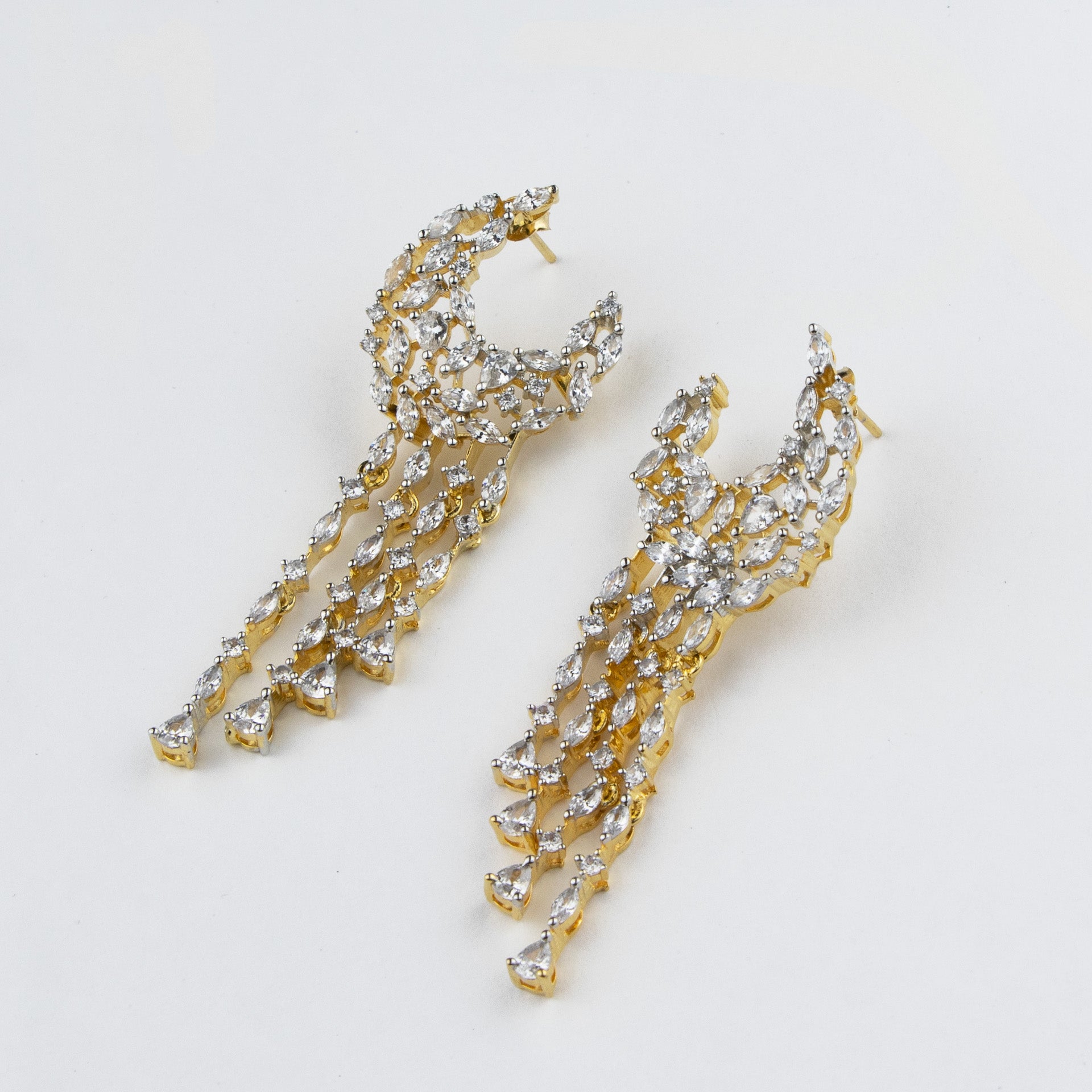 Lunar Luxe Silver Earrings
