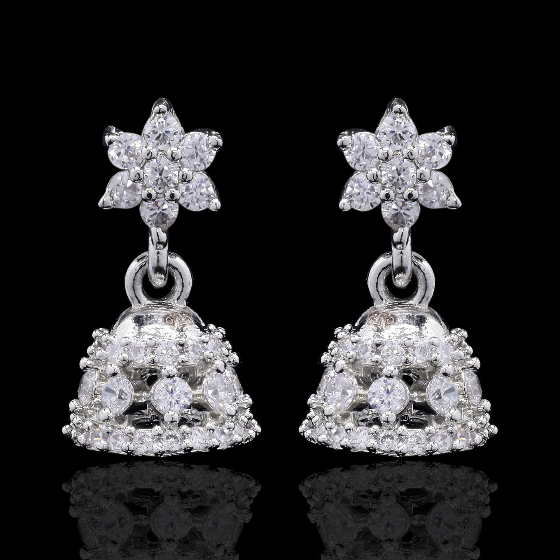 Gulzar Silver Jhumki