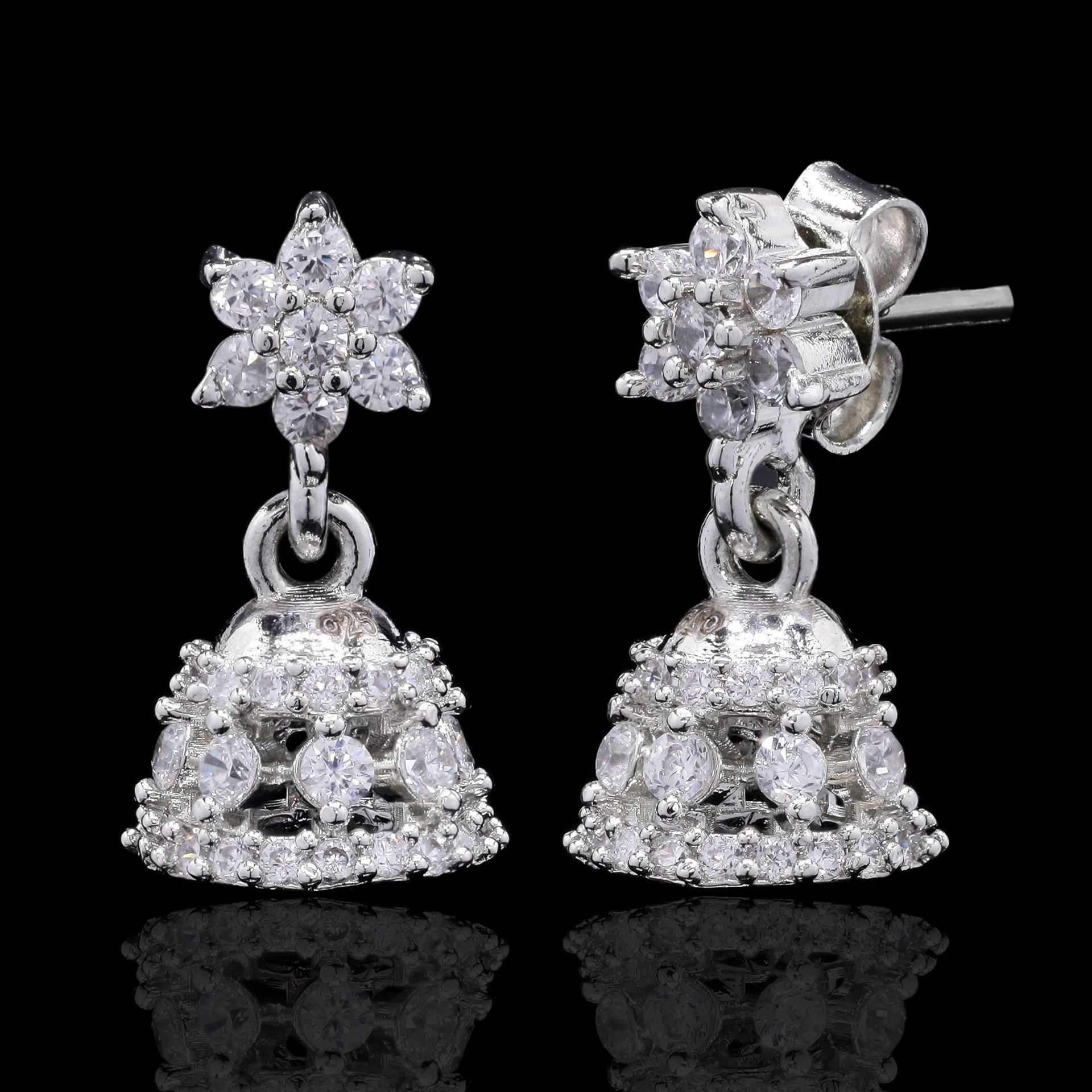 Gulzar Silver Jhumki