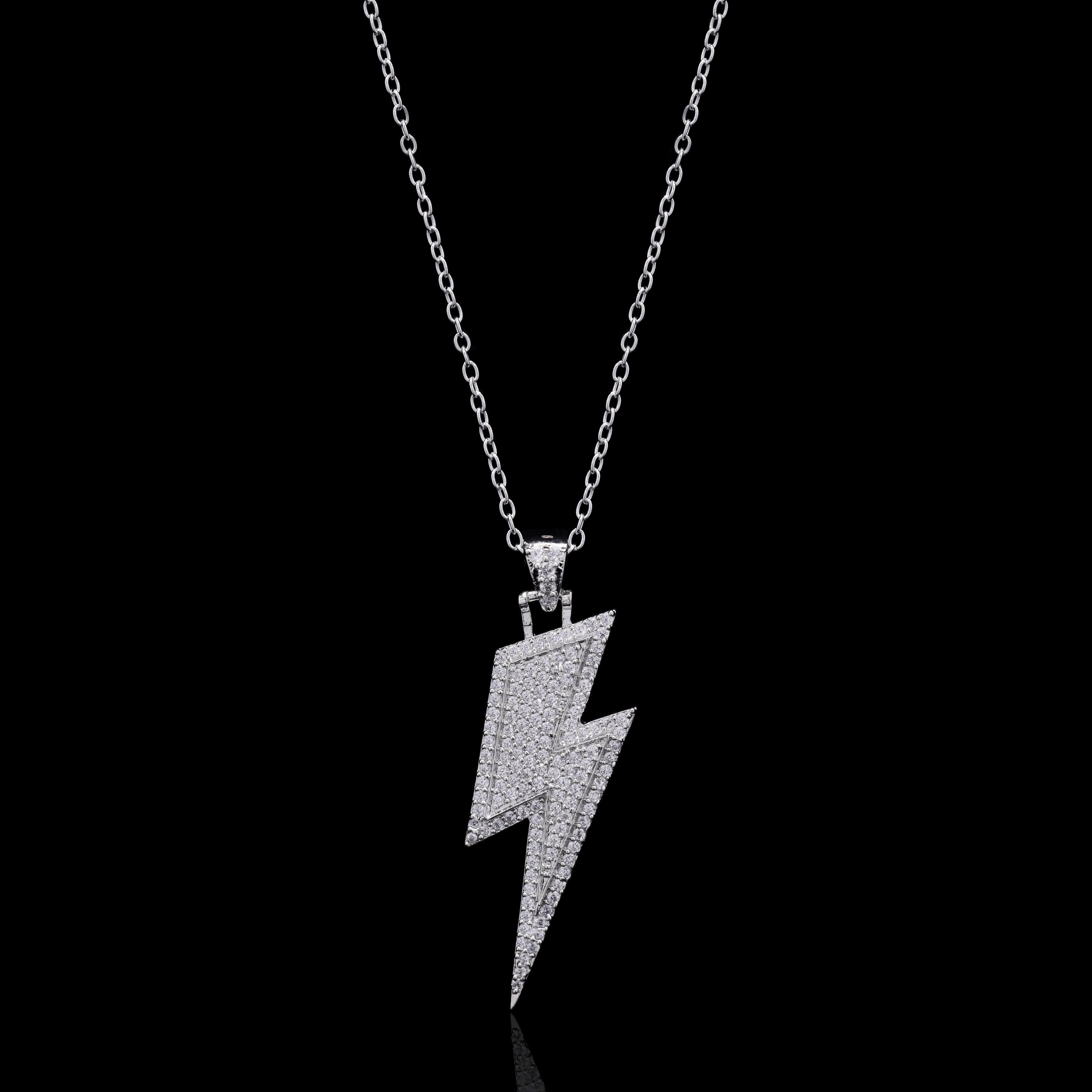 Thunderbolt Silver Pendant