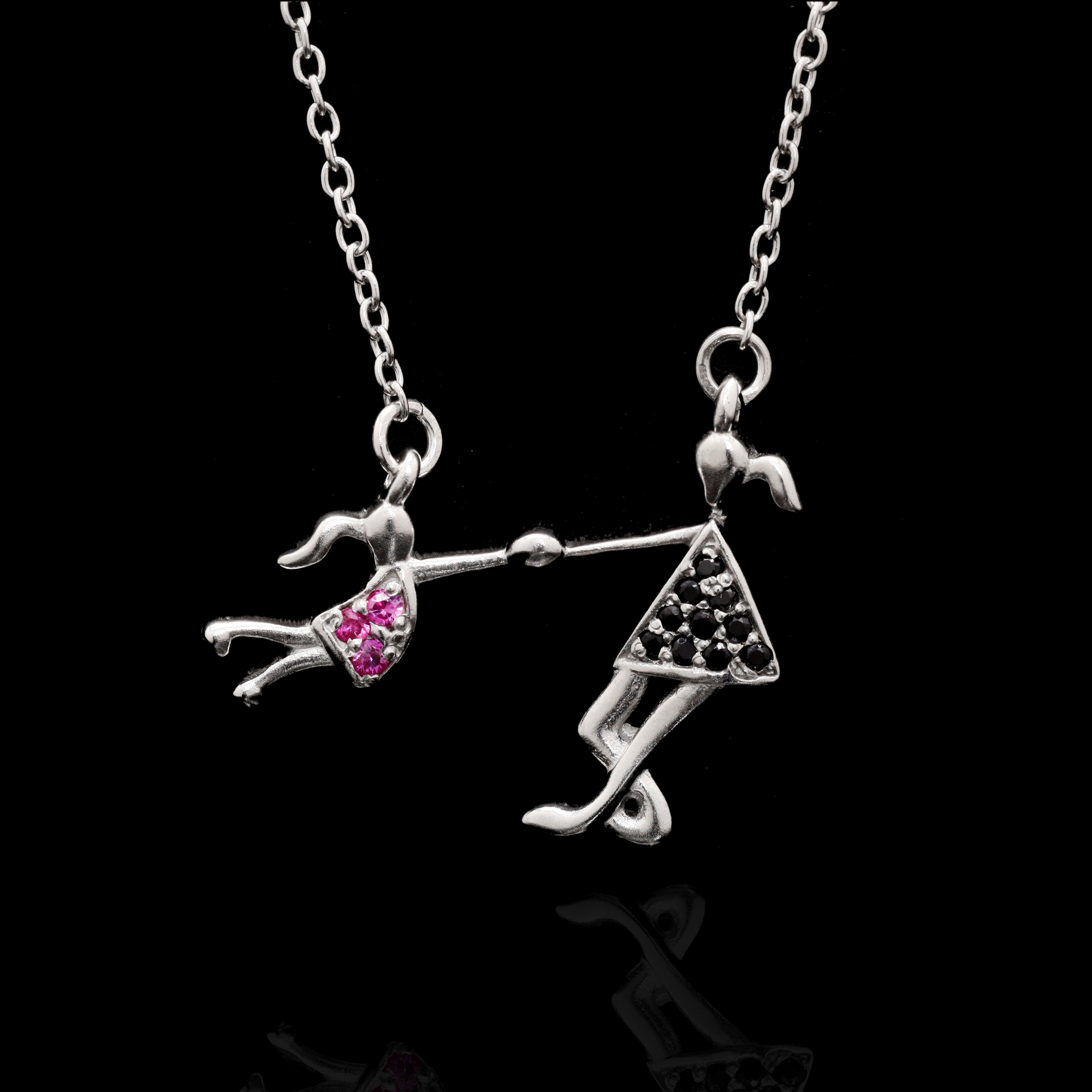 Unbreakable Bond Silver Pendant