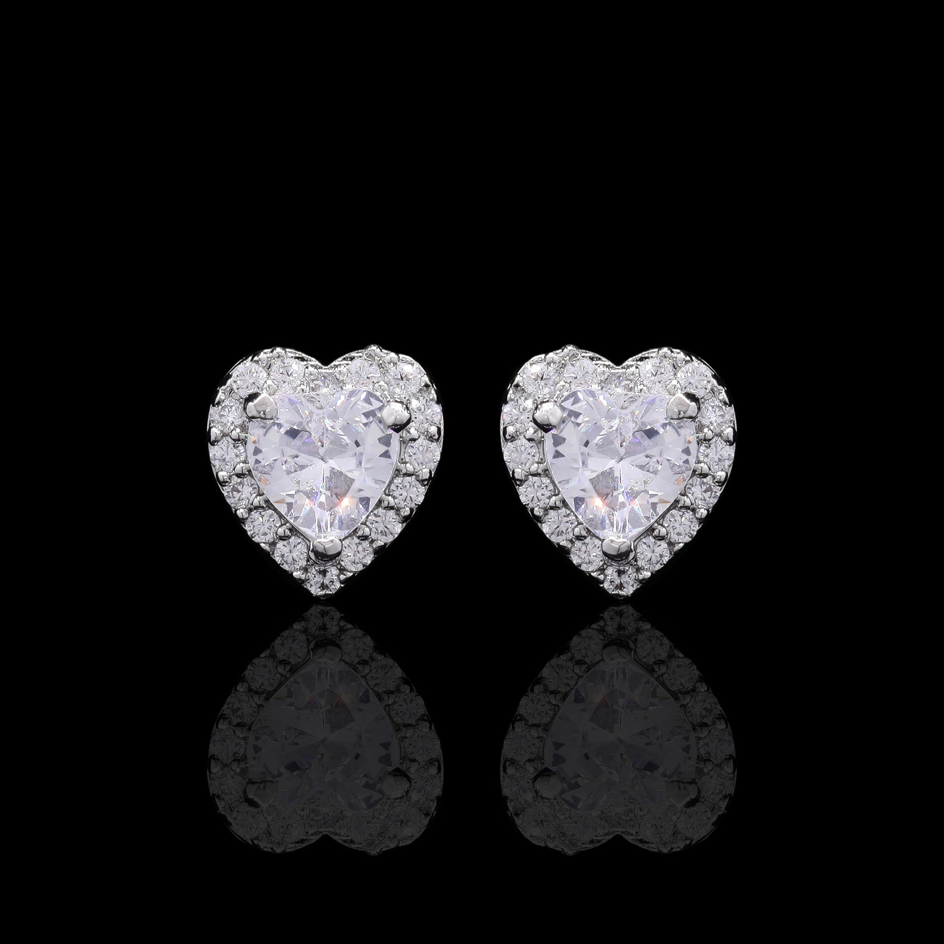 Sweet Heart Silver Pendant Set