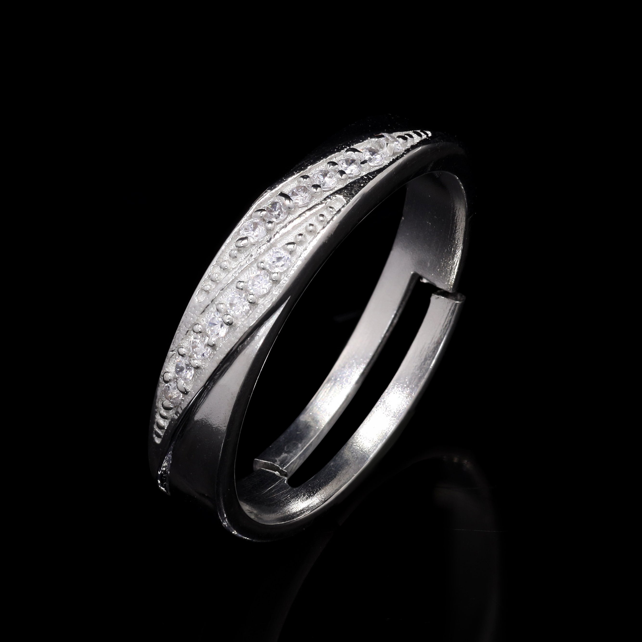 Whirlwind Silver Ring
