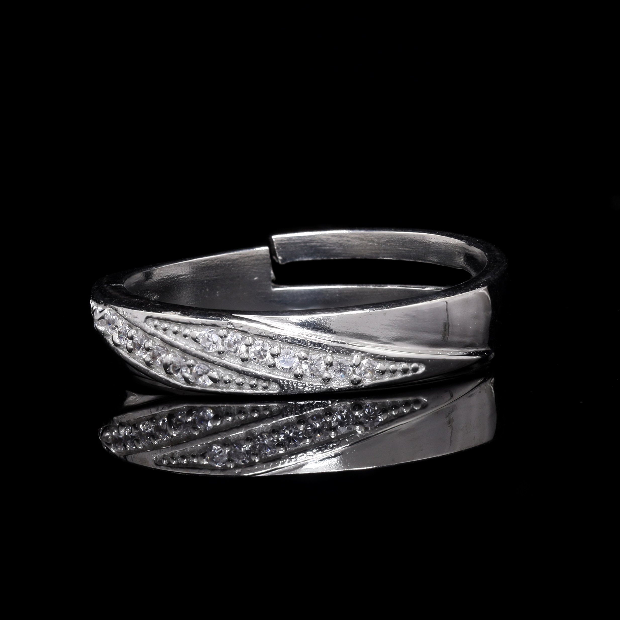 Whirlwind Silver Ring