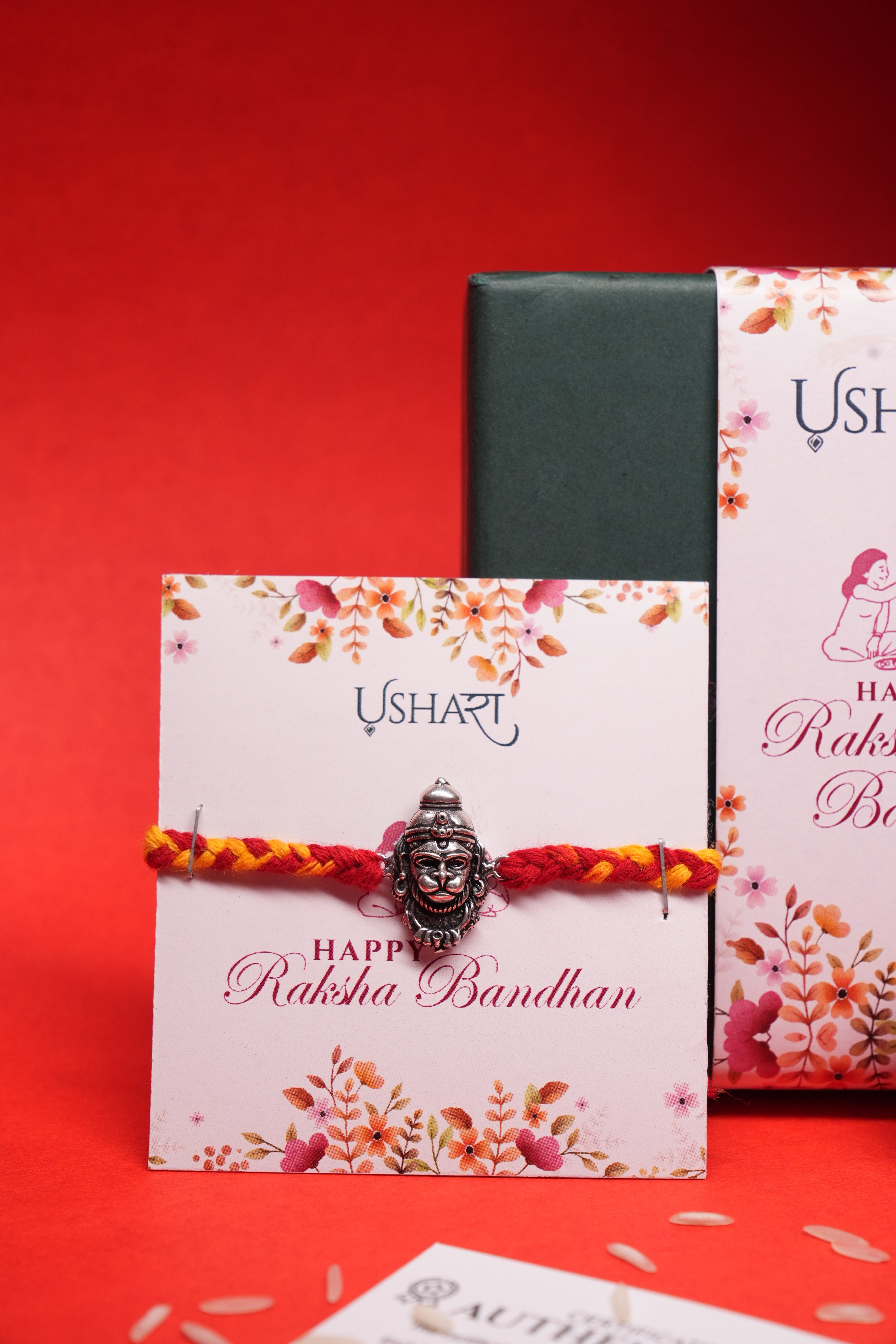 Hanuman Silver Rakhi