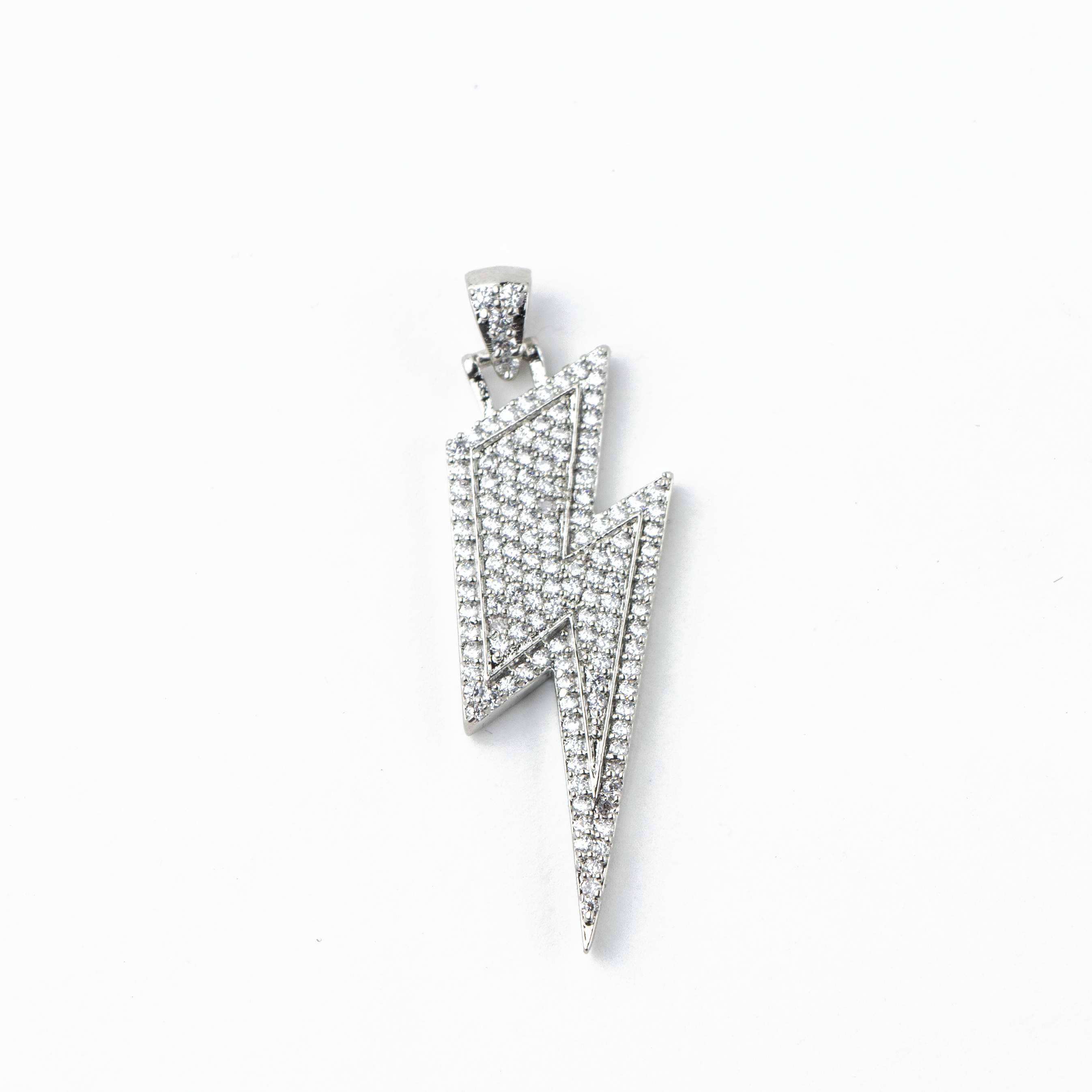 Thunderbolt Silver Pendant