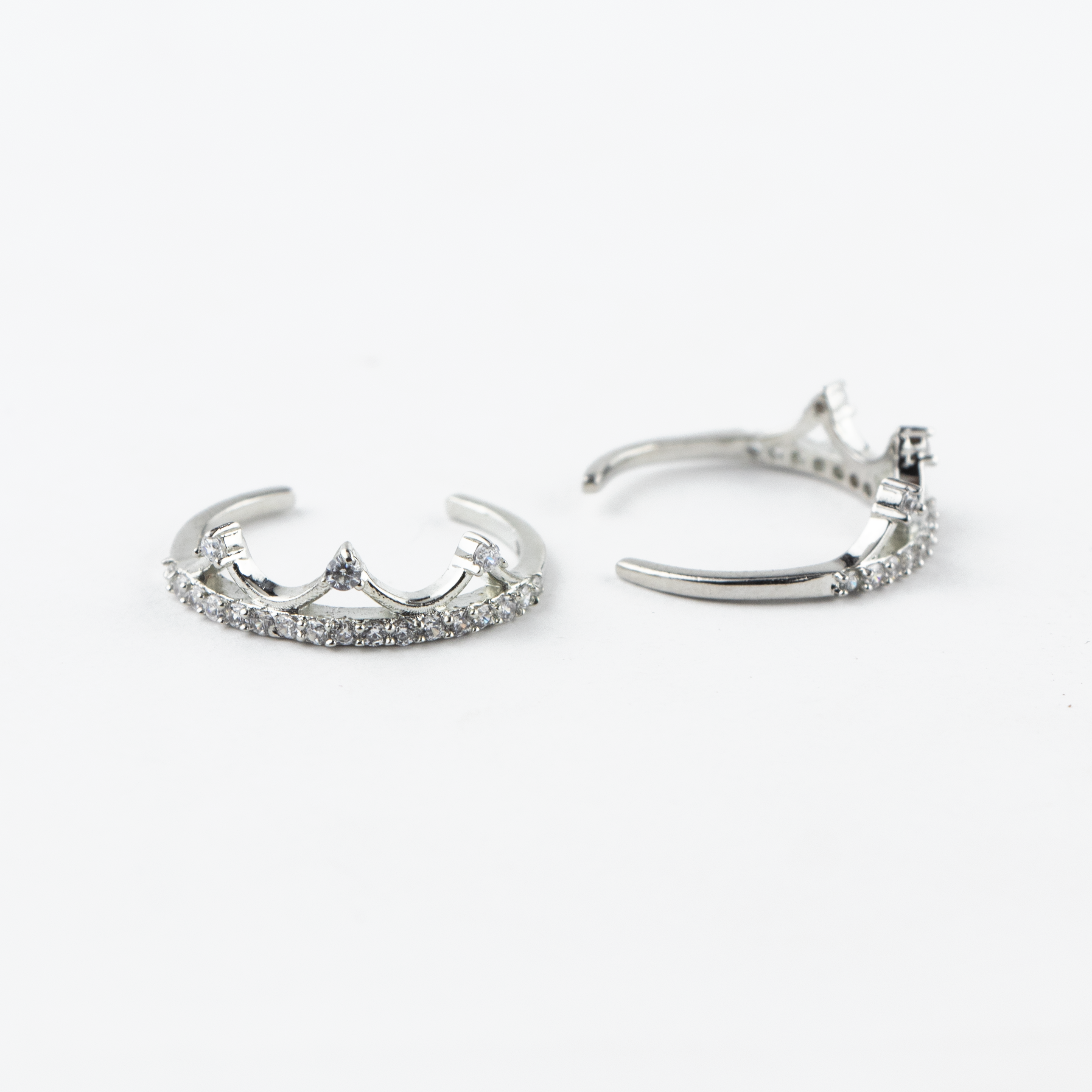 Princess Crown Toe Rings