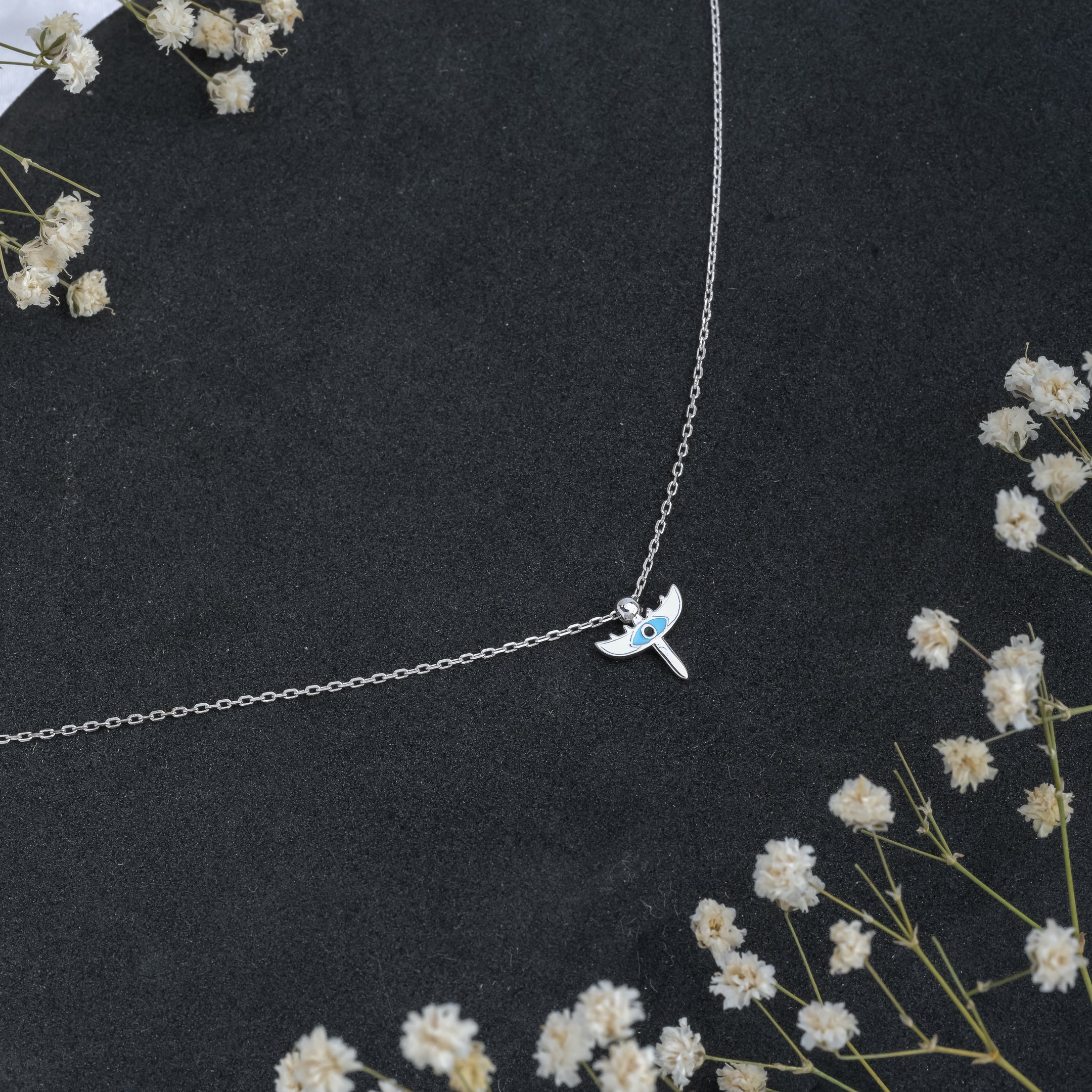Guardian Angel Silver Pendant