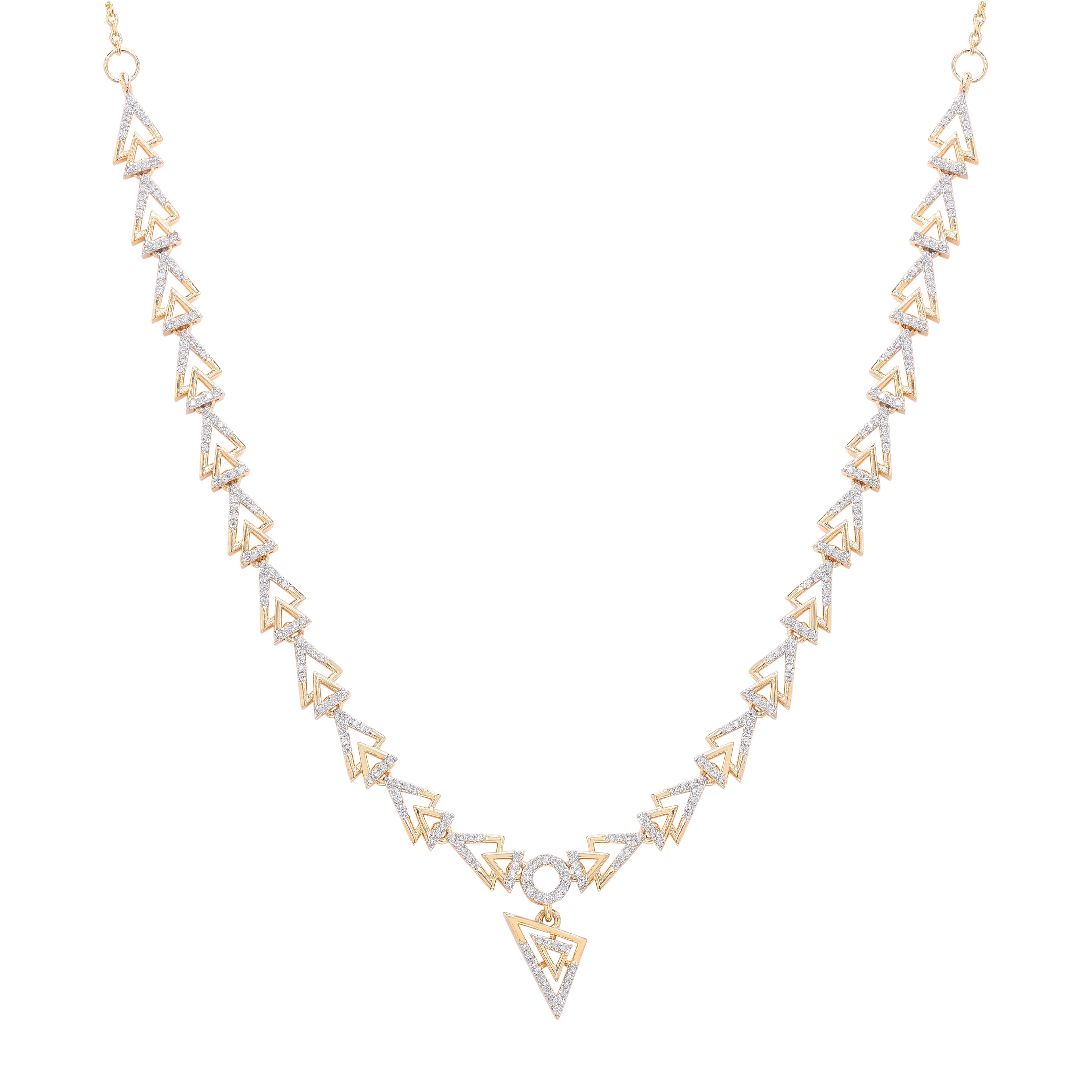 Aurora Silver Necklace Set