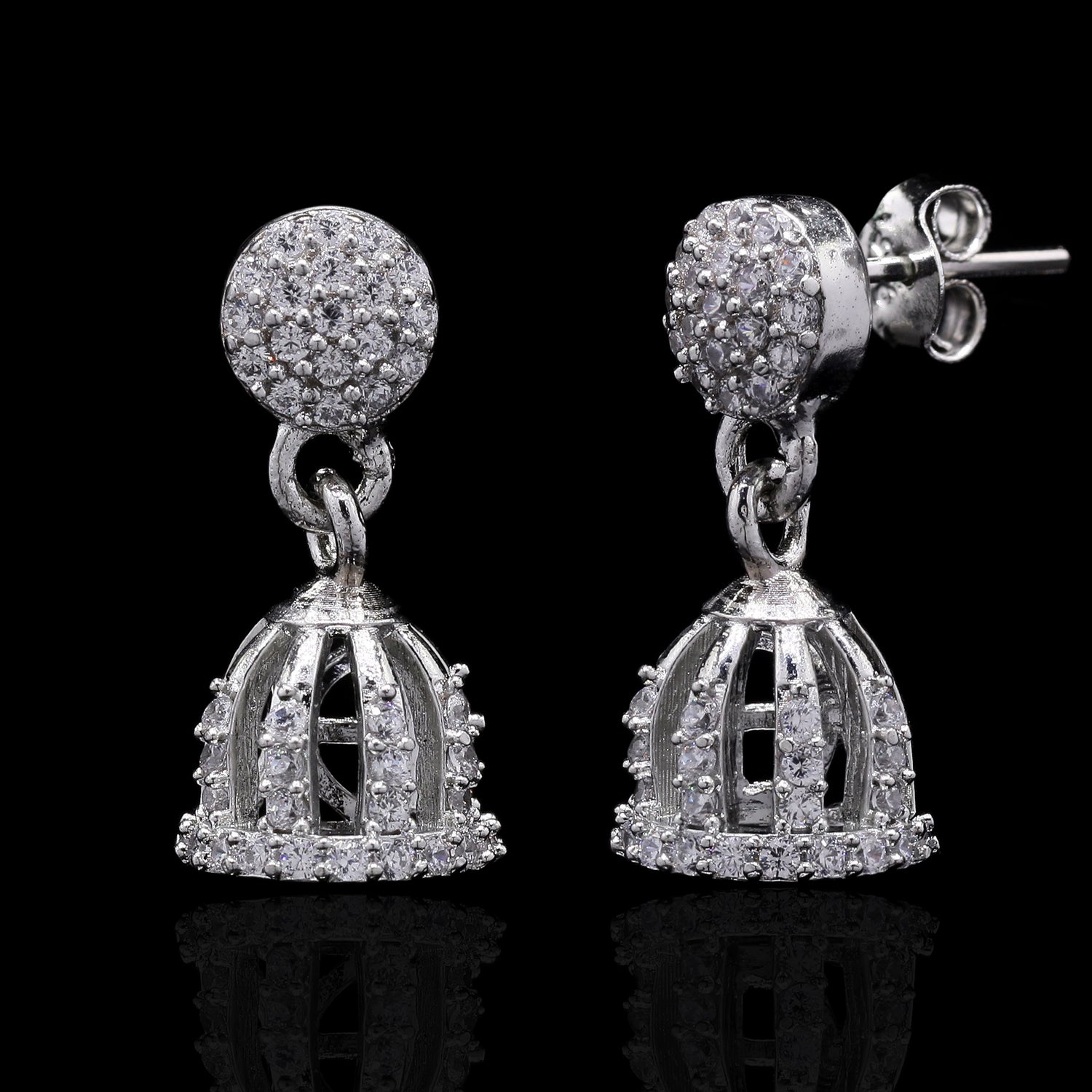 Chand Silver Jhumki