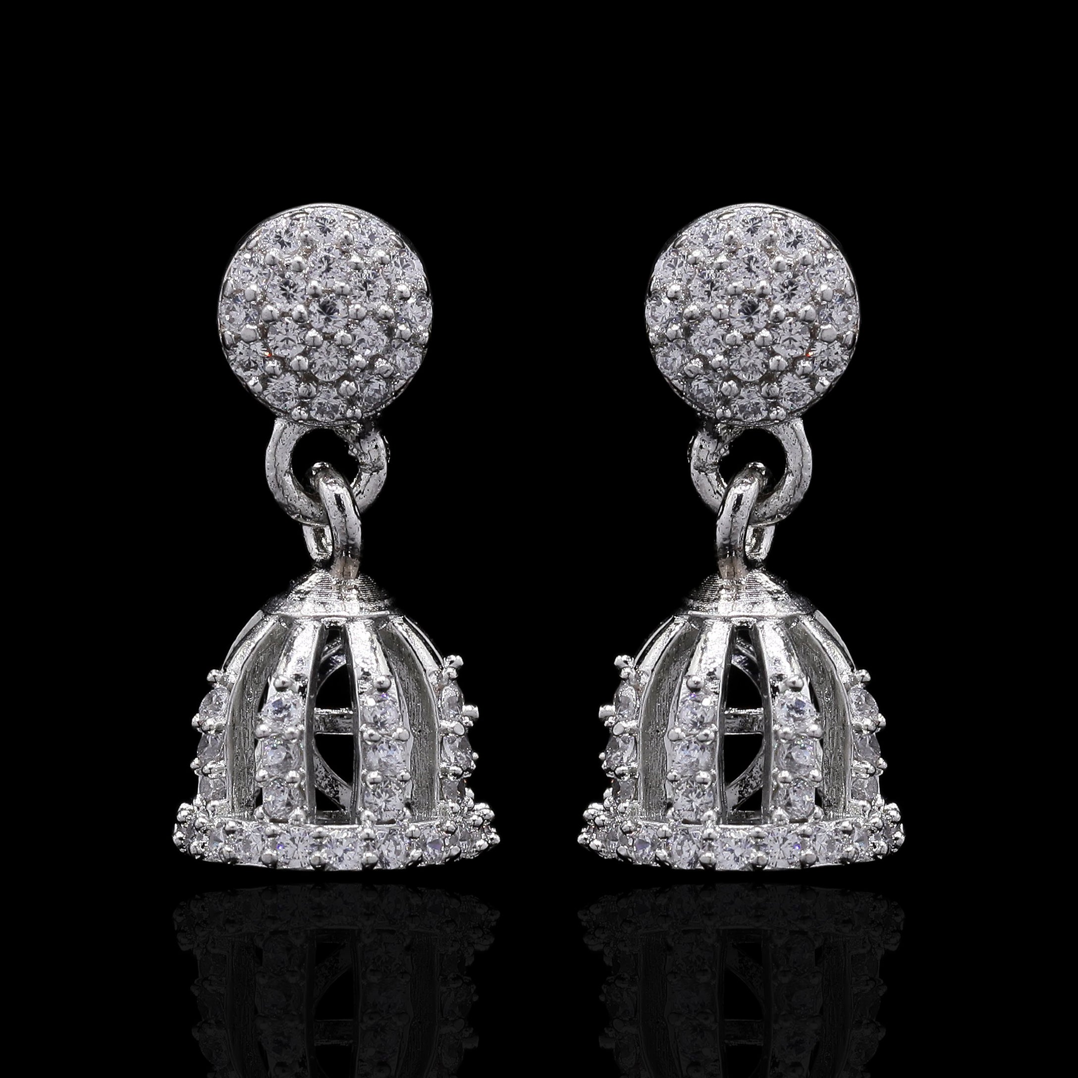 Chand Silver Jhumki