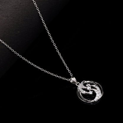 Circle of Grace Silver Pendant