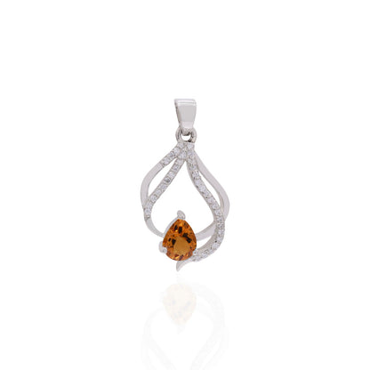 Citrine Spark Pendant Set