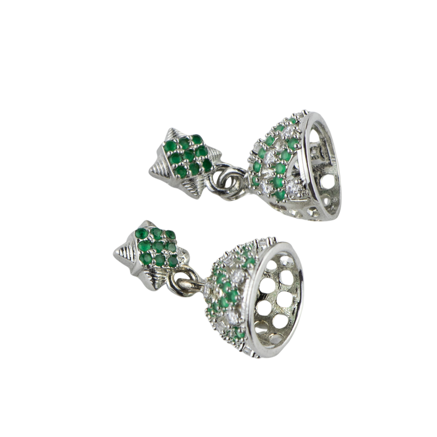 Naaz Silver Jhumki