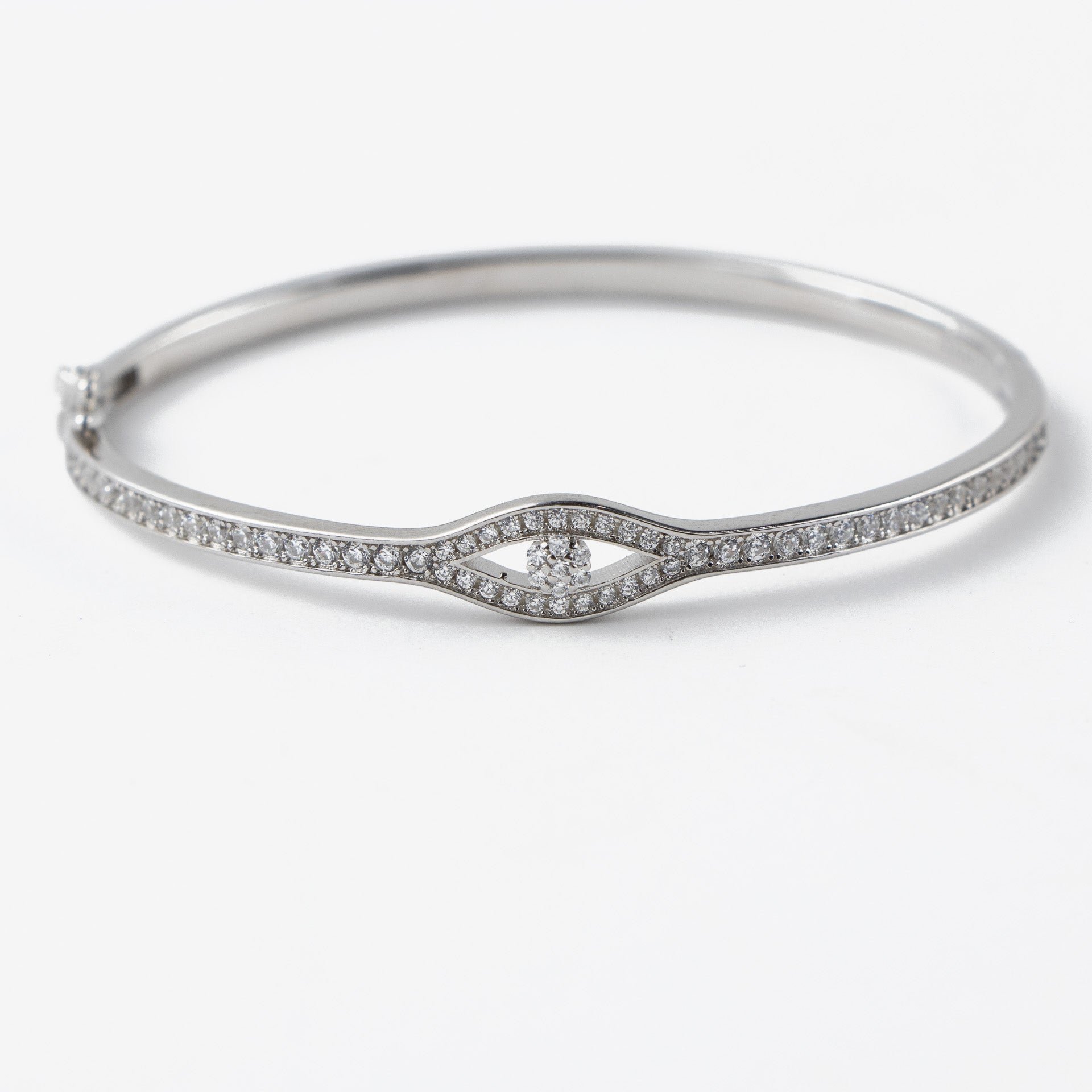 Evil-Eye Silver Bracelet