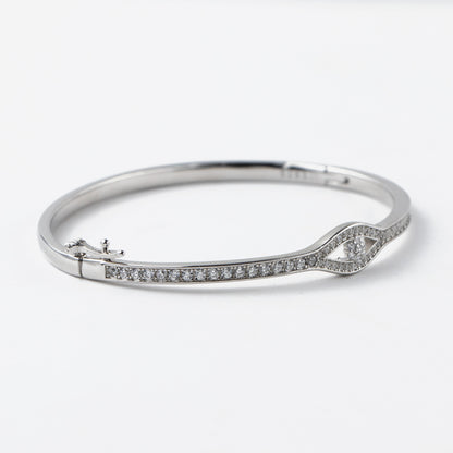 Evil-Eye Silver Bracelet