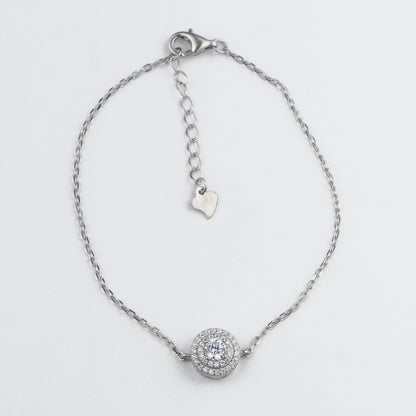 Silver Orb Bracelet