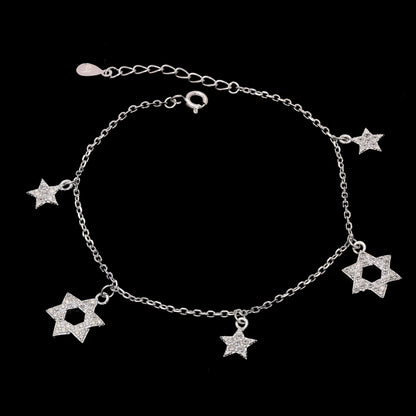 Twinkling Stars Silver Bracelet