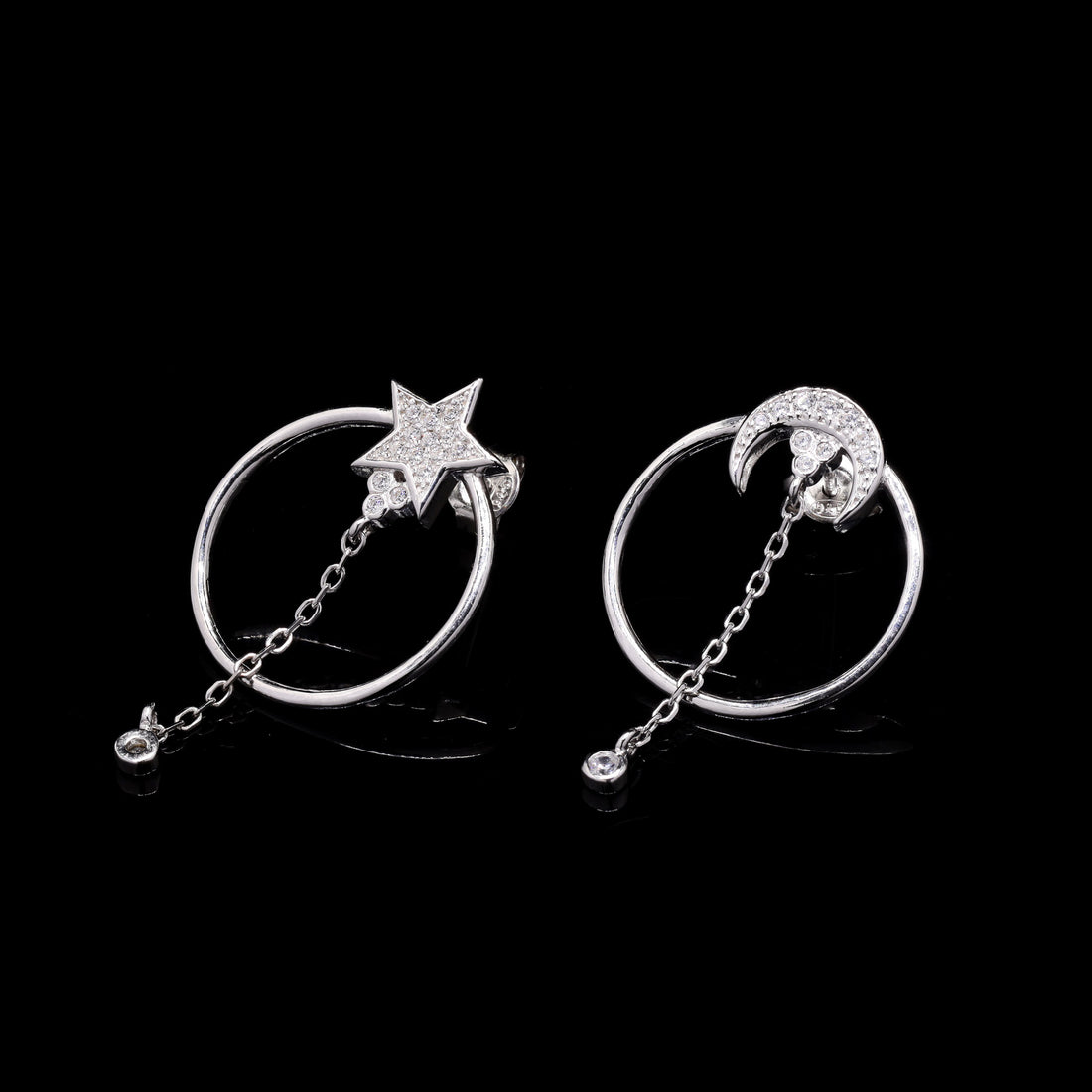 Celestial Dream Silver Earrings