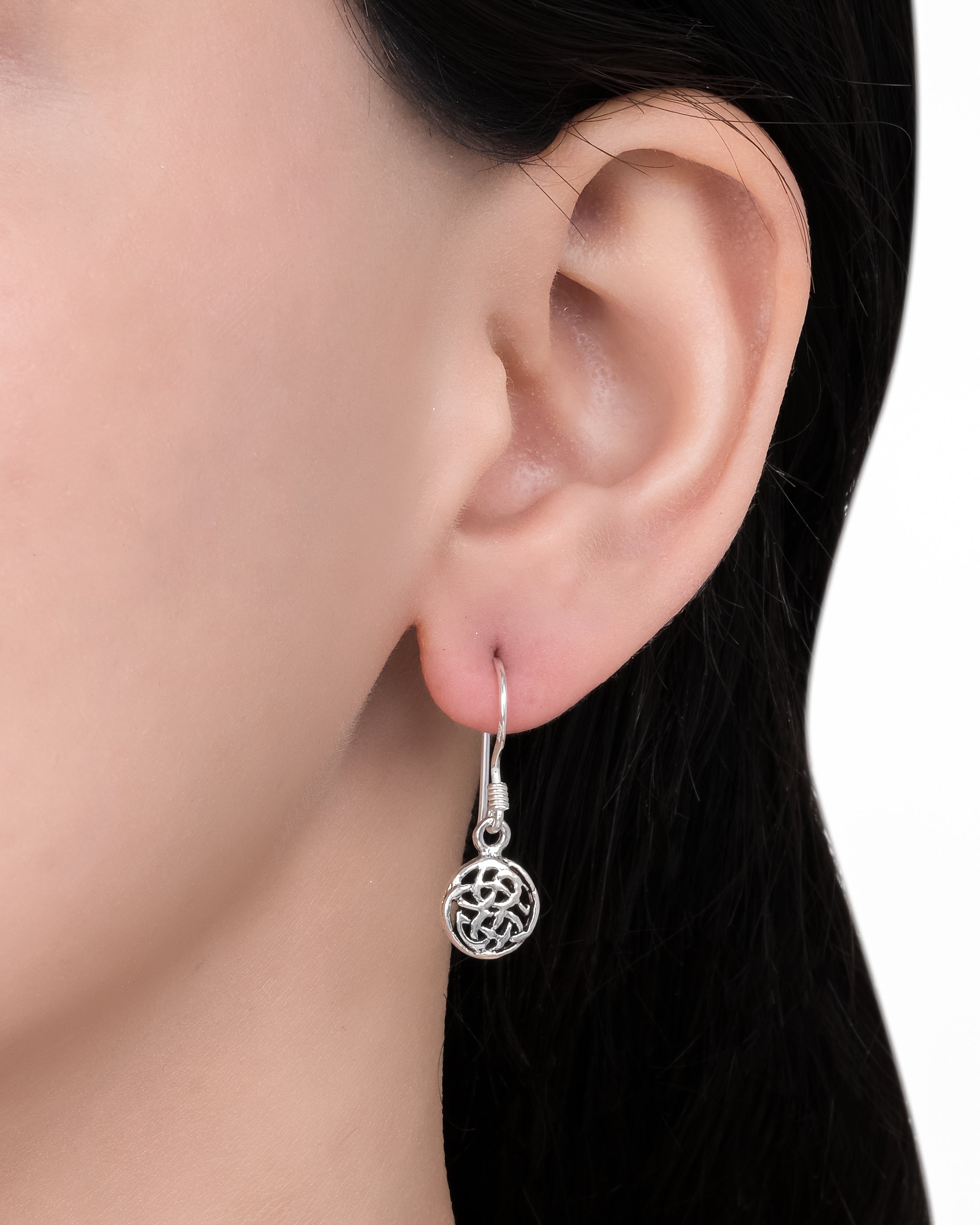 Silver Celtic Knot Earrings