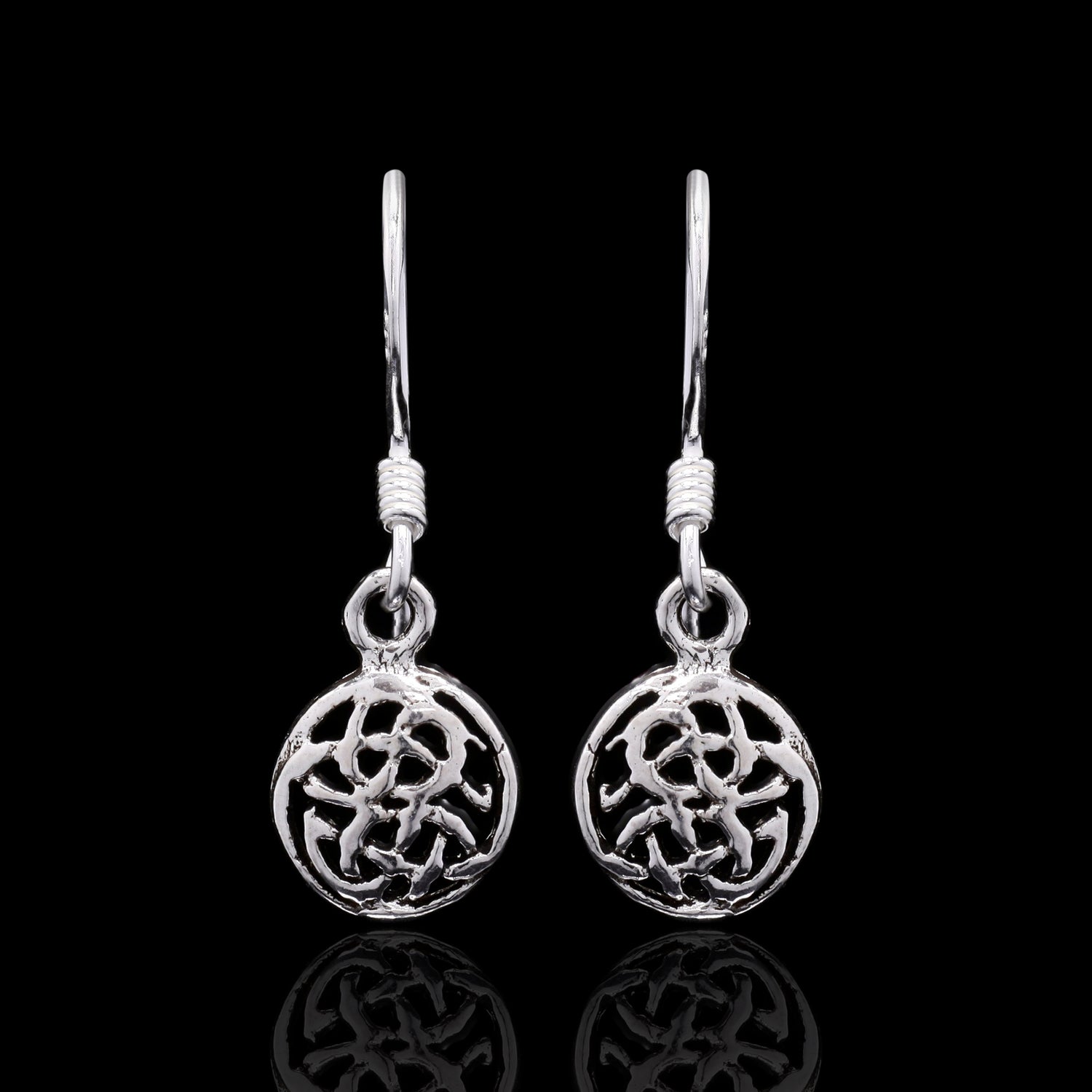 Silver Celtic Knot Earrings