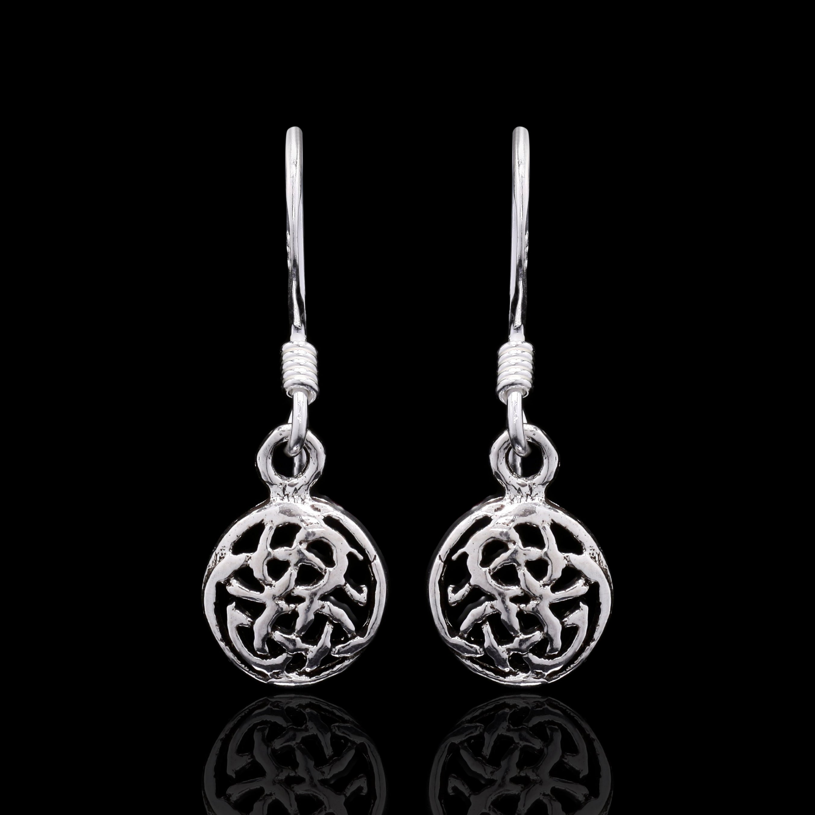 Silver Celtic Knot Earrings