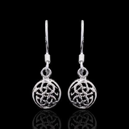 Silver Celtic Knot Earrings