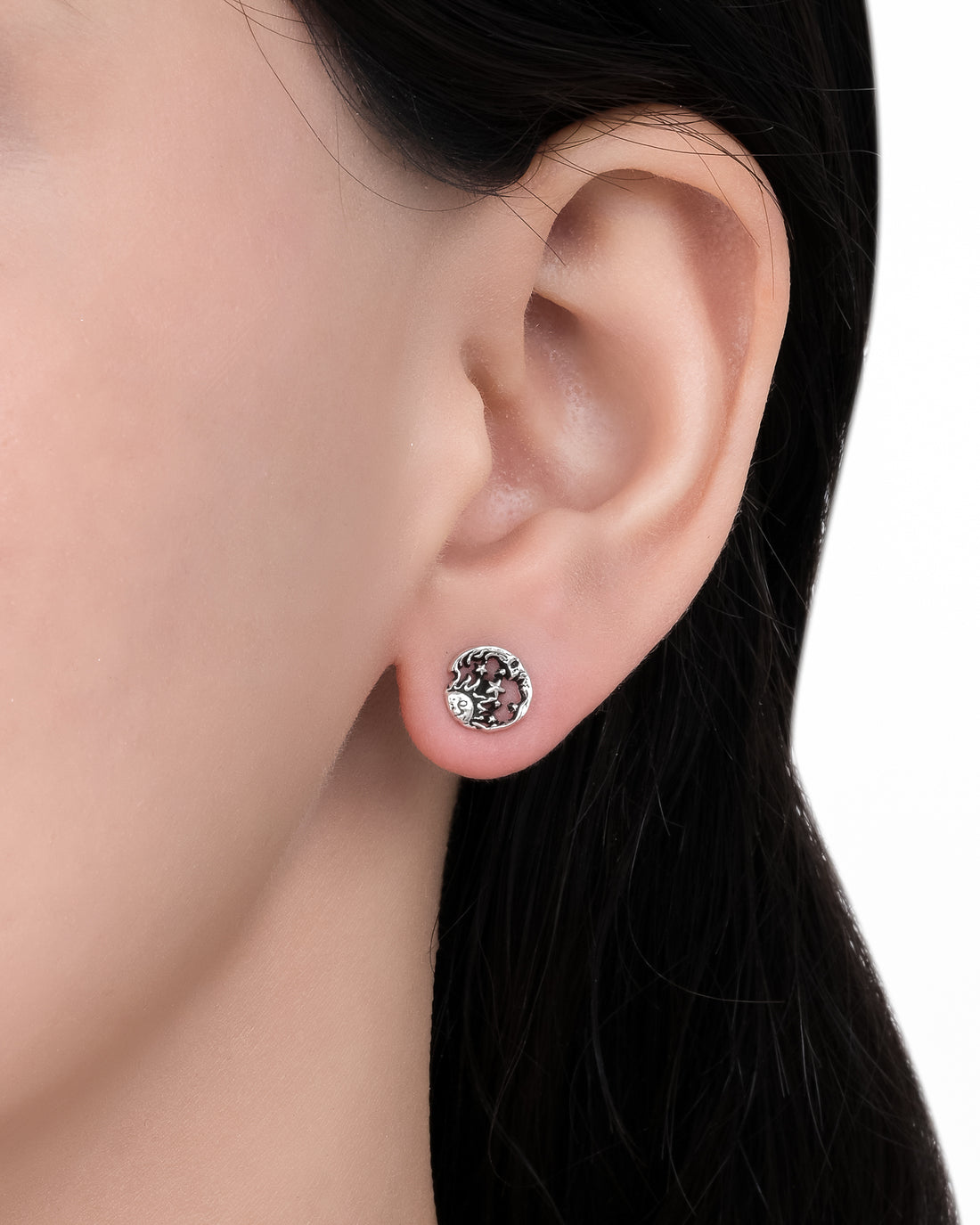 Cosmic Harmony Silver Studs