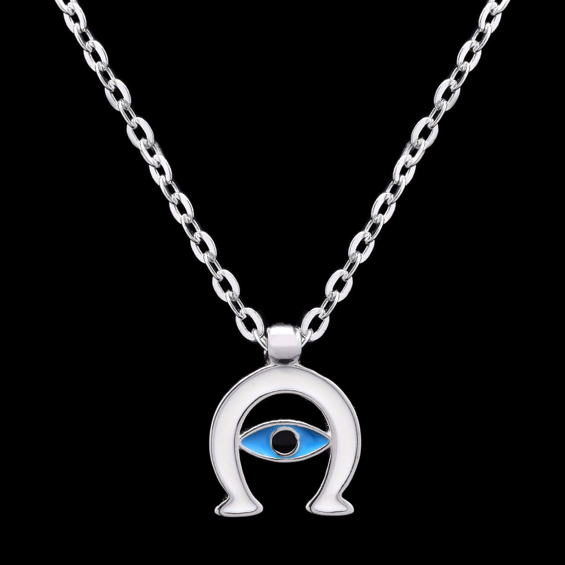 Evil Eye Silver Pendant