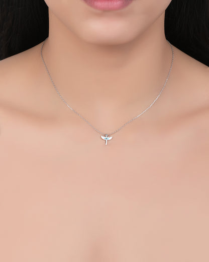 Guardian Angel Silver Pendant