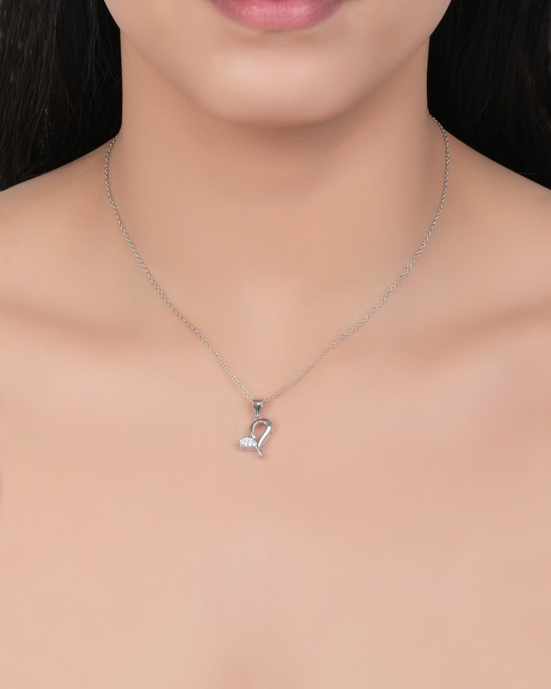 Endless Love Silver Pendant Set