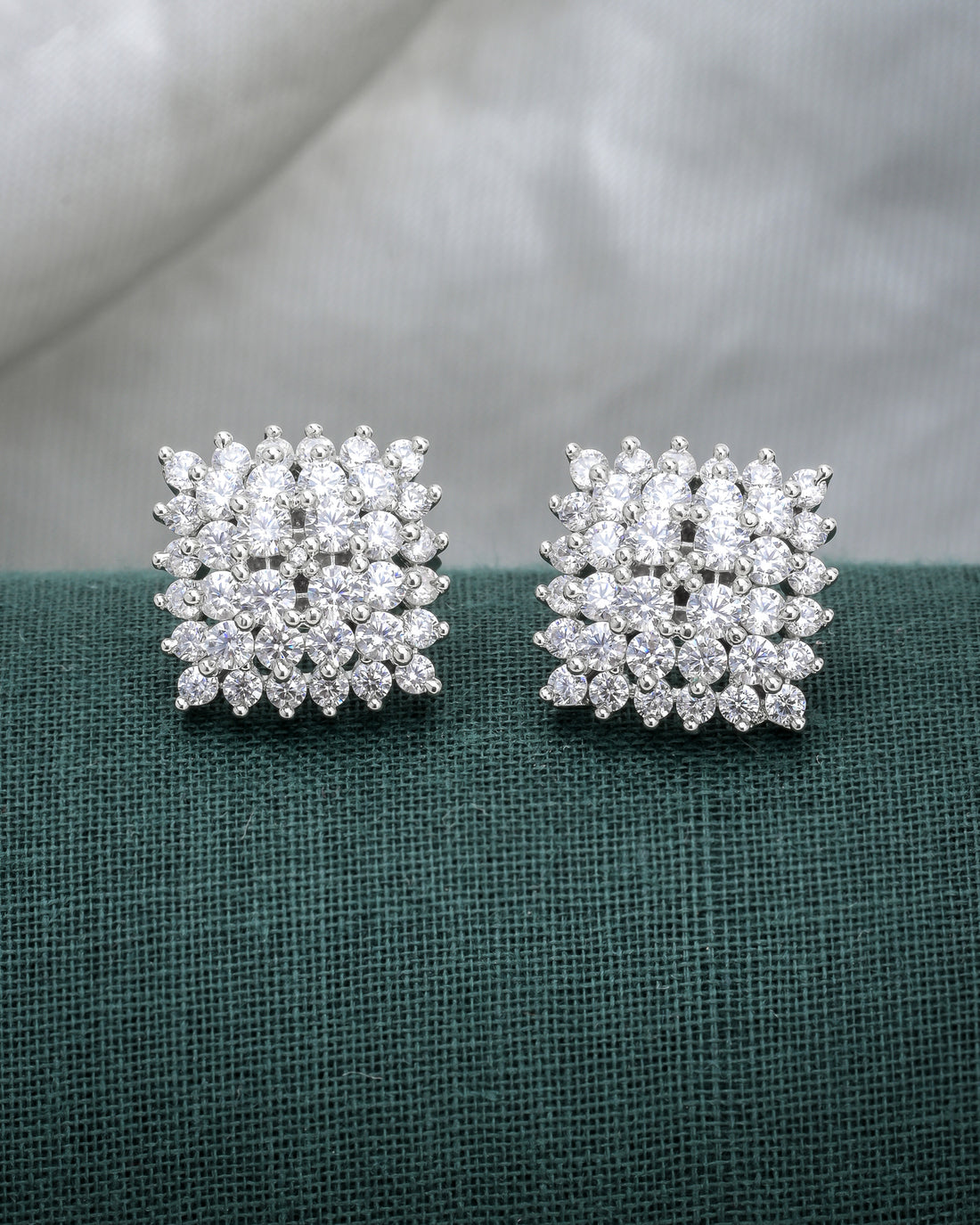 Silver Web Studs