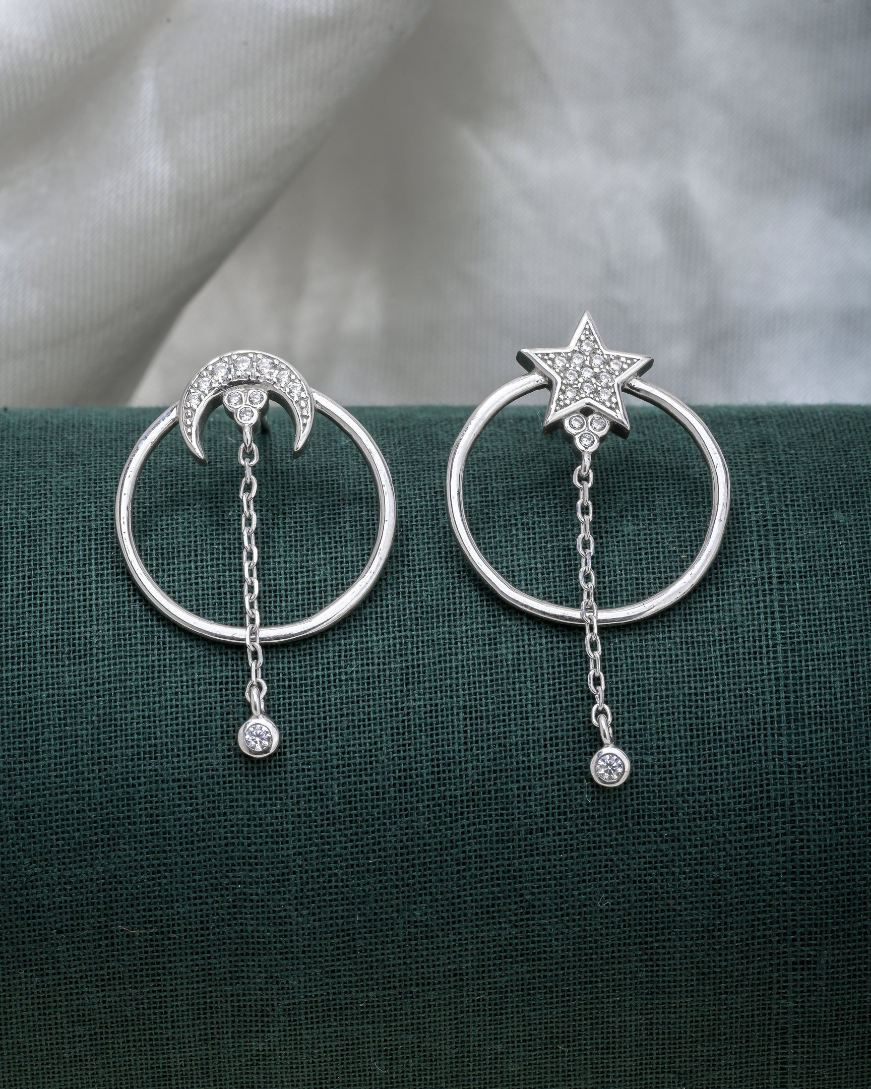 Celestial Dream Silver Earrings