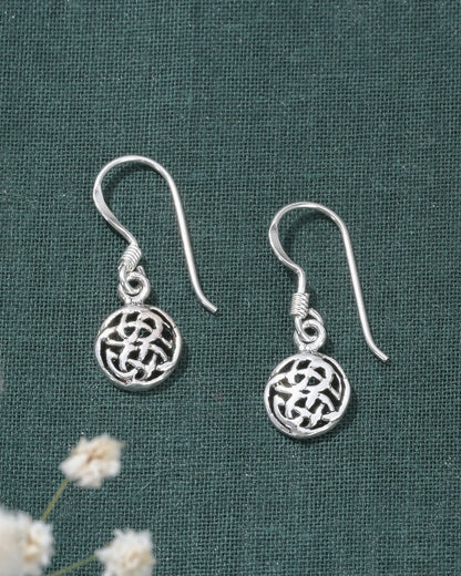 Silver Celtic Knot Earrings