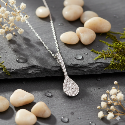 Silver Spoon Pendant