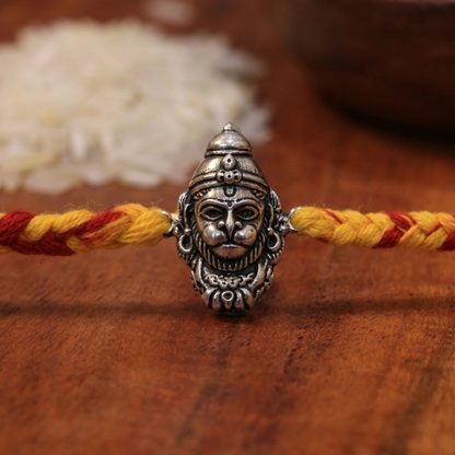 Hanuman Silver Rakhi