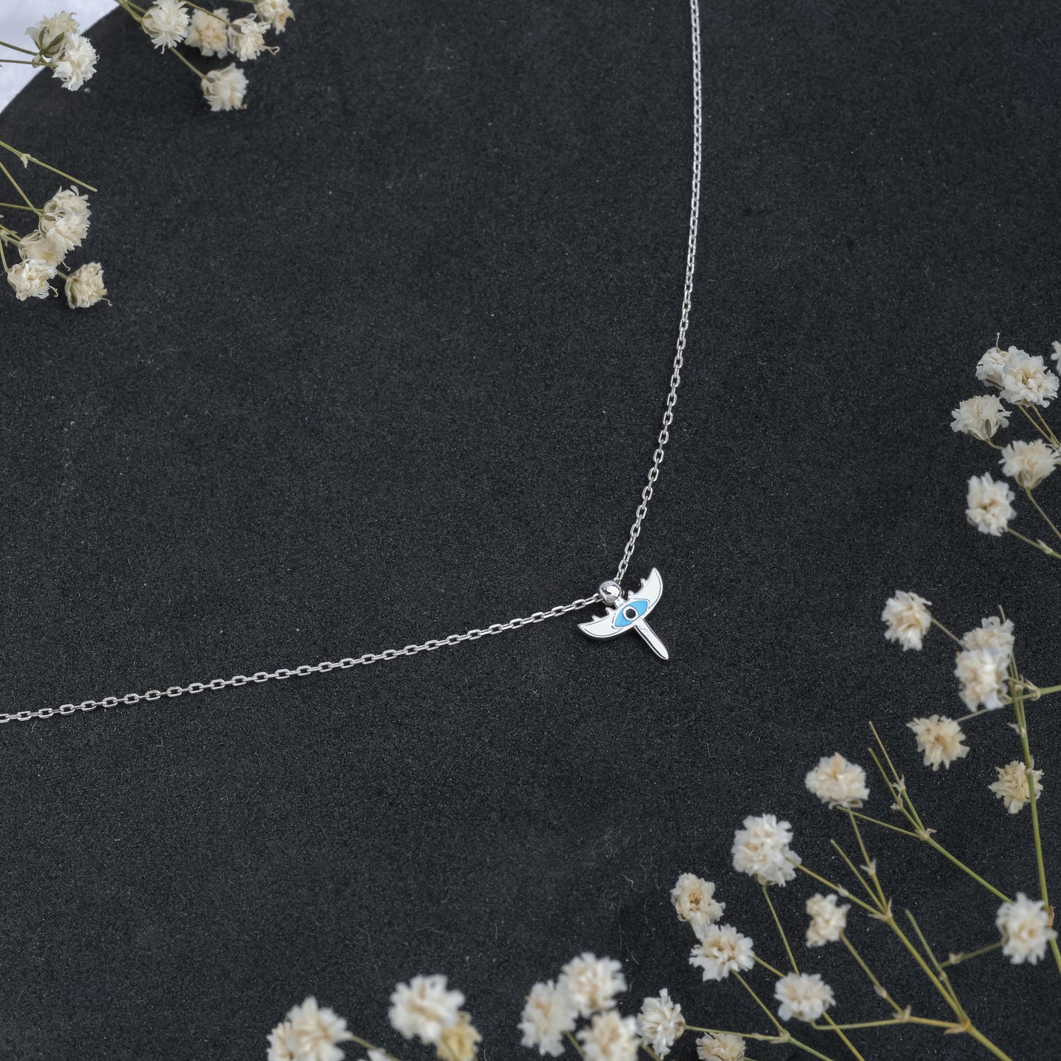 Guardian Angel Silver Pendant