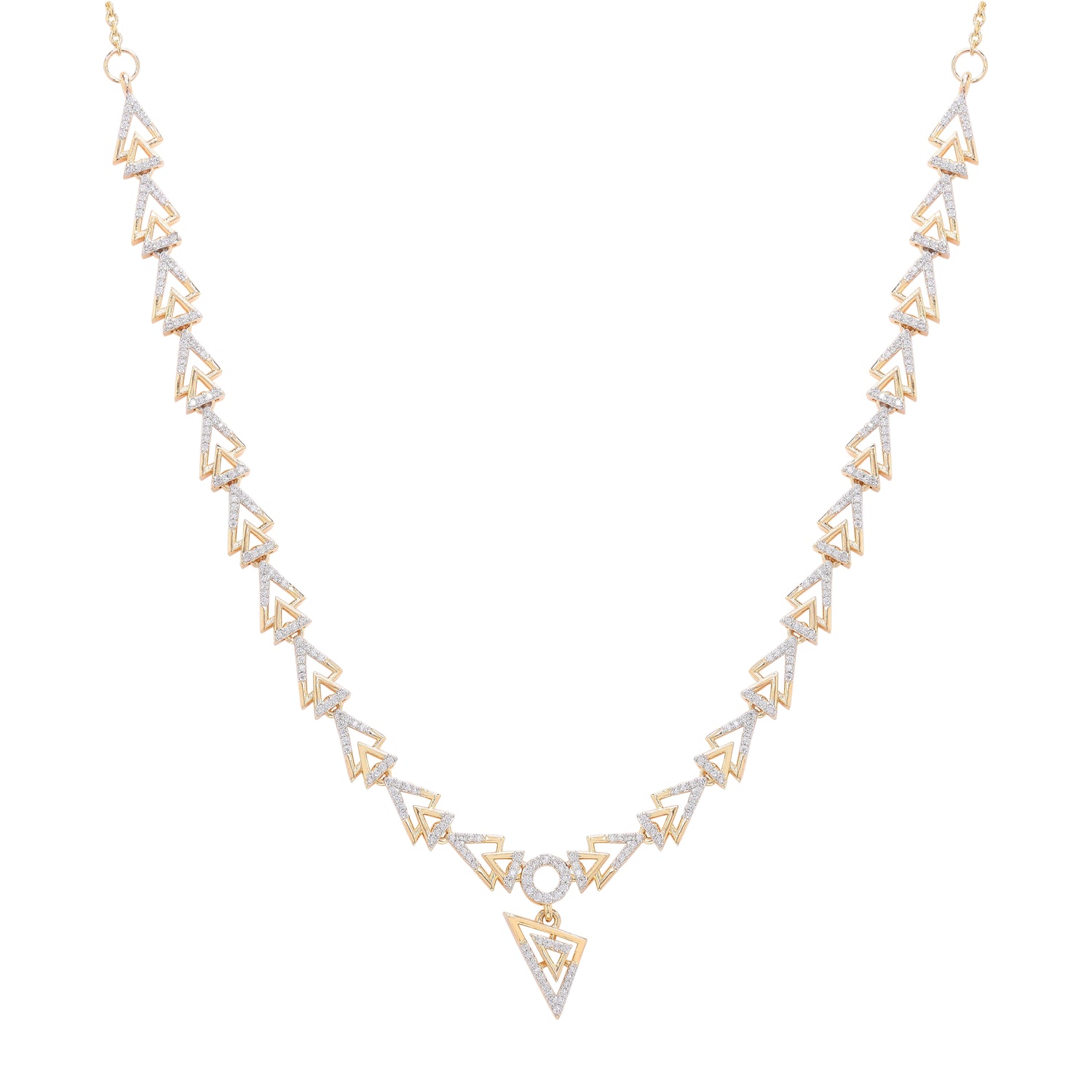 Aurora Silver Necklace Set