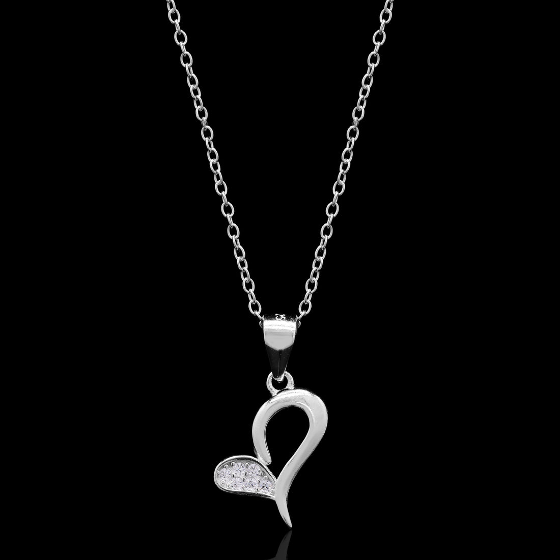 Endless Love Silver Pendant Set