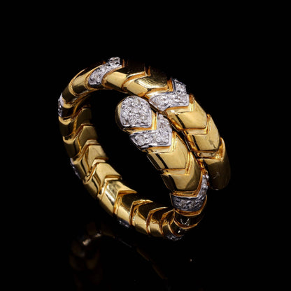 Gold Cobra Ring