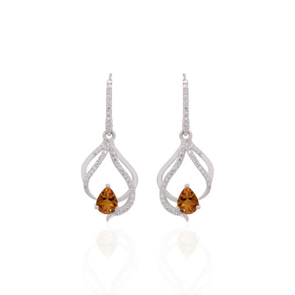 Citrine Spark Pendant Set
