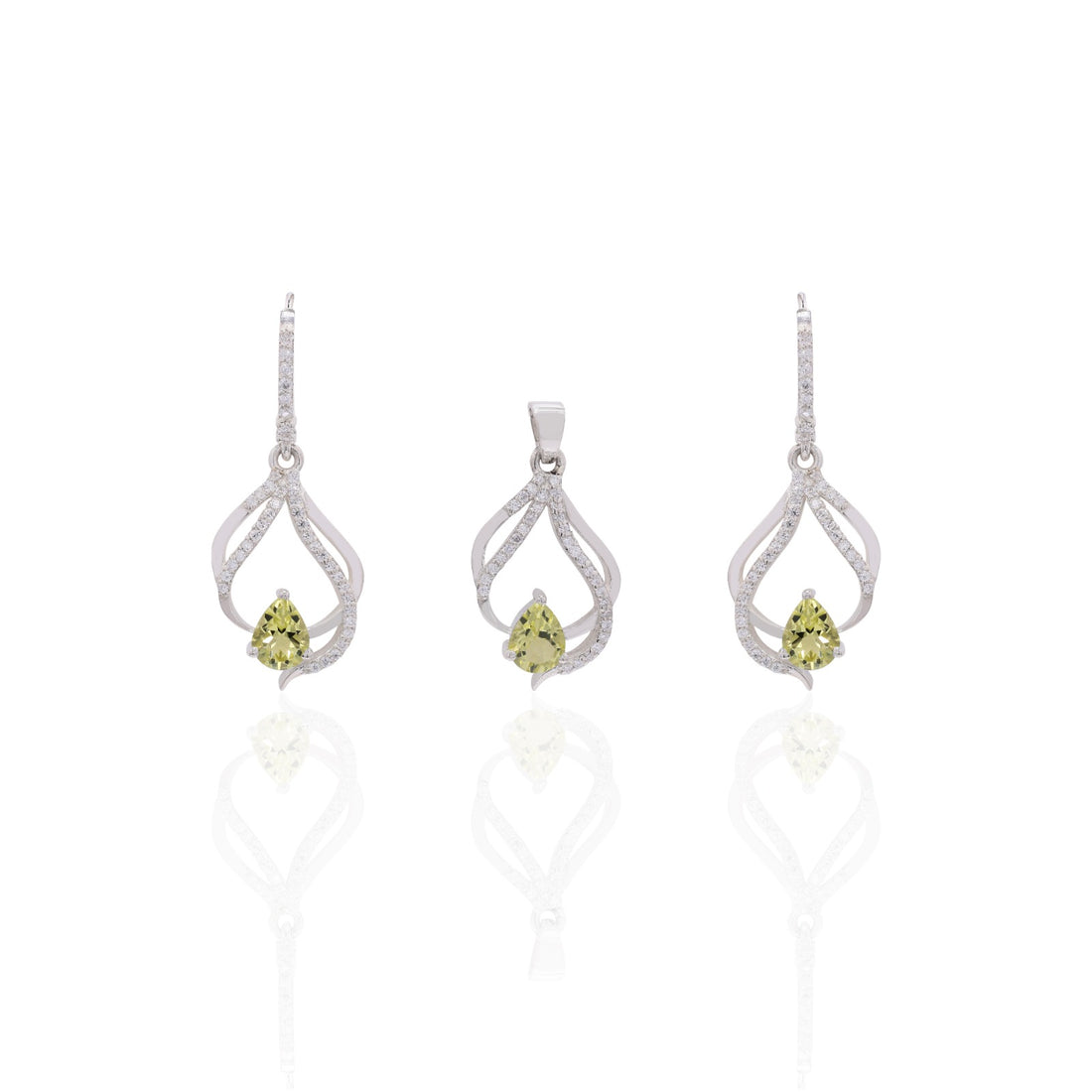 Lemon Glow Pendant Set